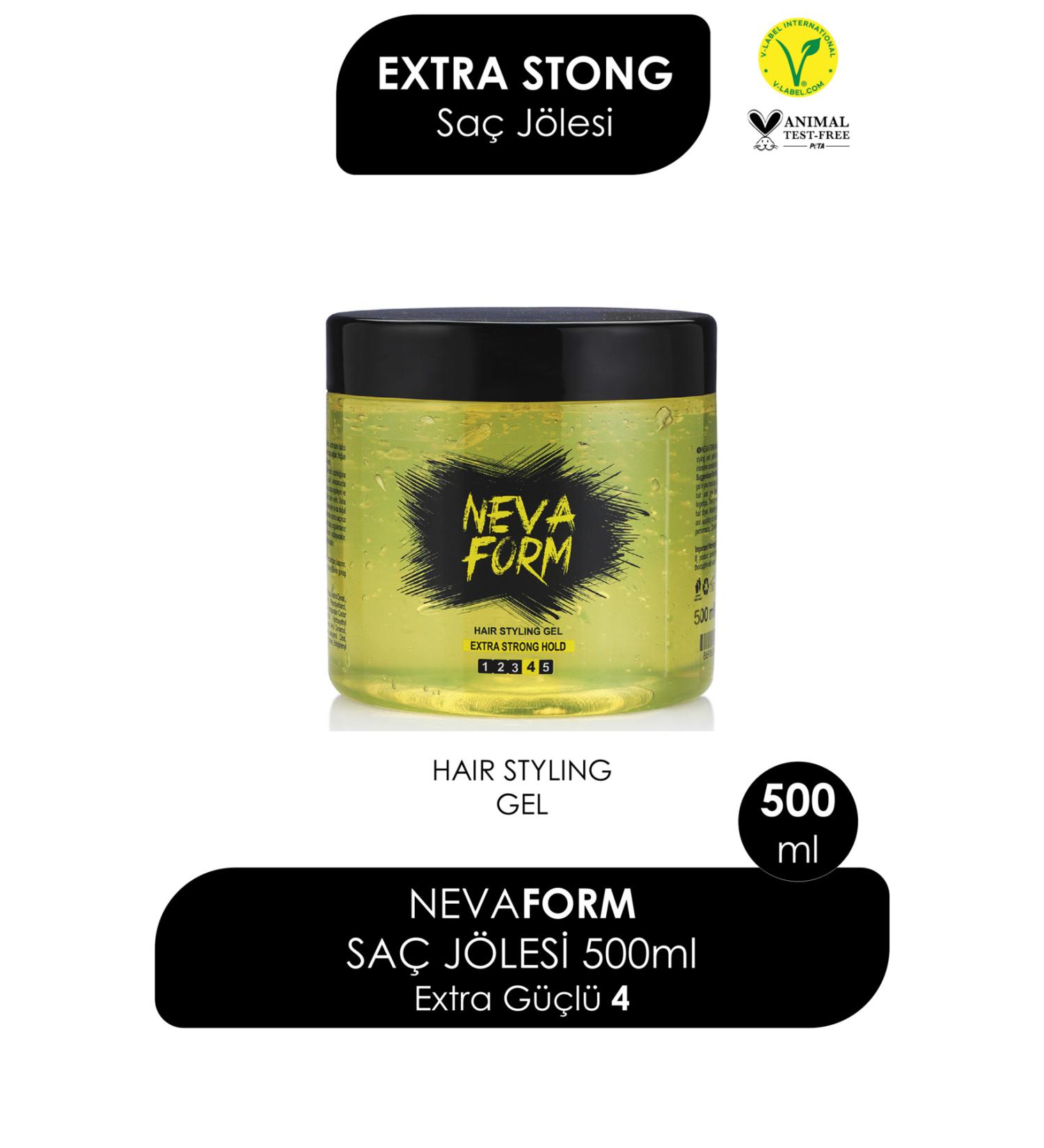Nevaform Hair Gel Extra Hard 500 ml - Buy Online on GoSupps.com