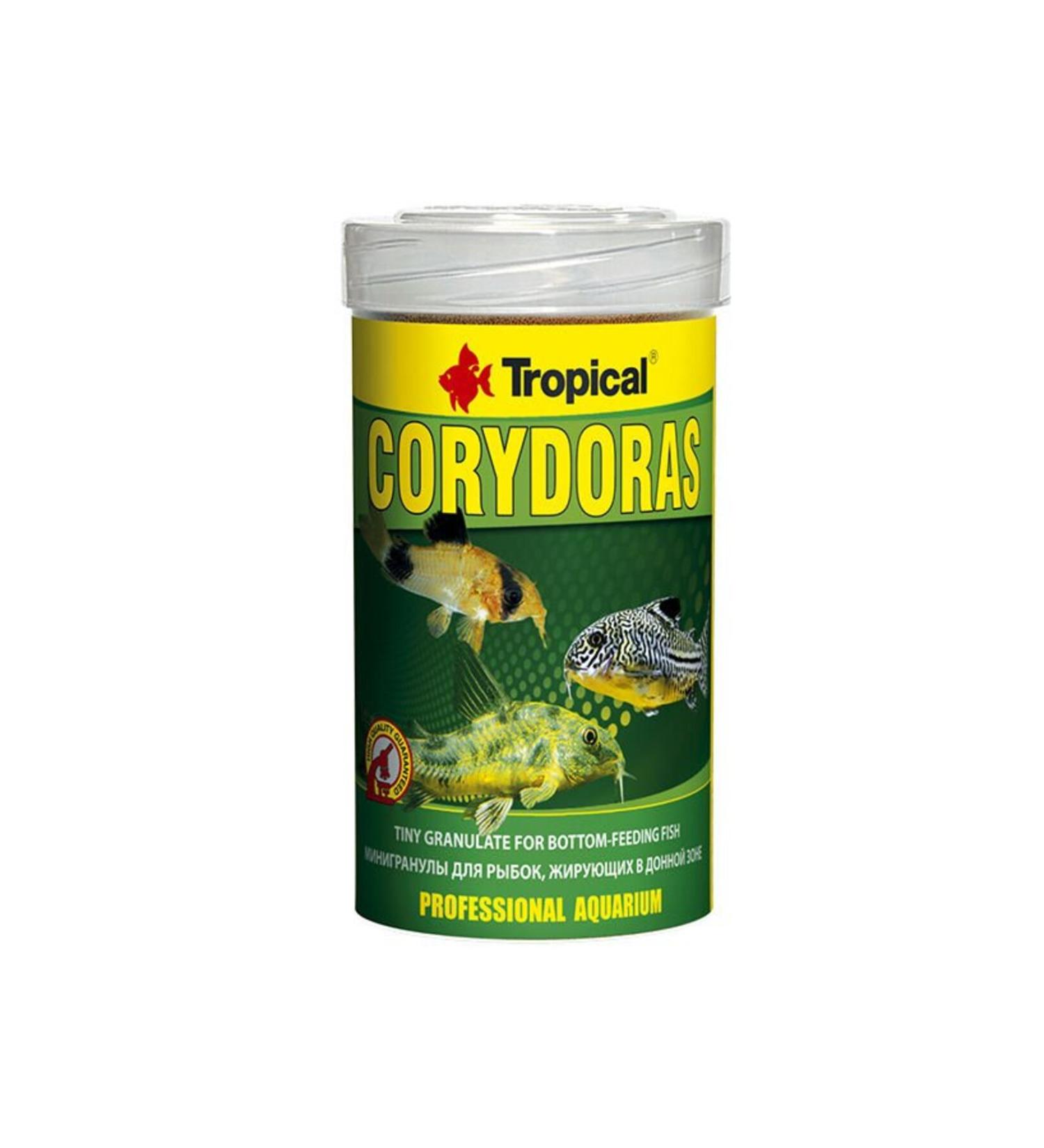 Corydoras Micro Granule Fish Food for Bottom Feeding Fish 100 ml 68 gr