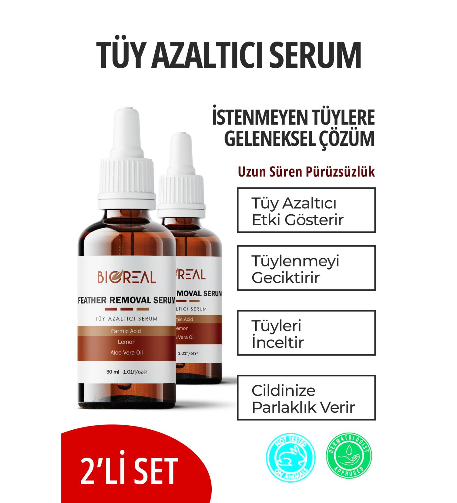 B OREAL Ant Egg Oil Hair Removal and Hair Reducing Serum 30ml (Set of 2) - Buy Online on GoSupps.com