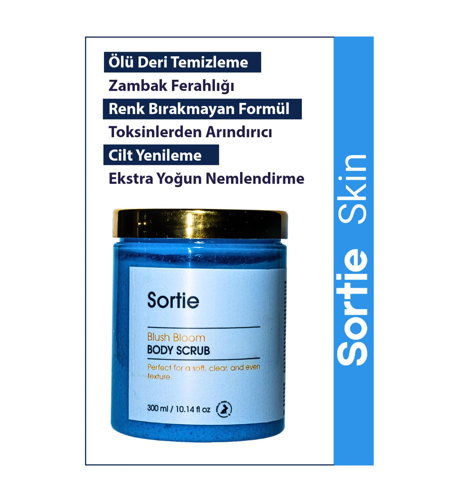 Sortie Scrub Intensive Purifying Nourishing Moisturizing Body Peeling with Sea Salt and Shea Butter 300 ml