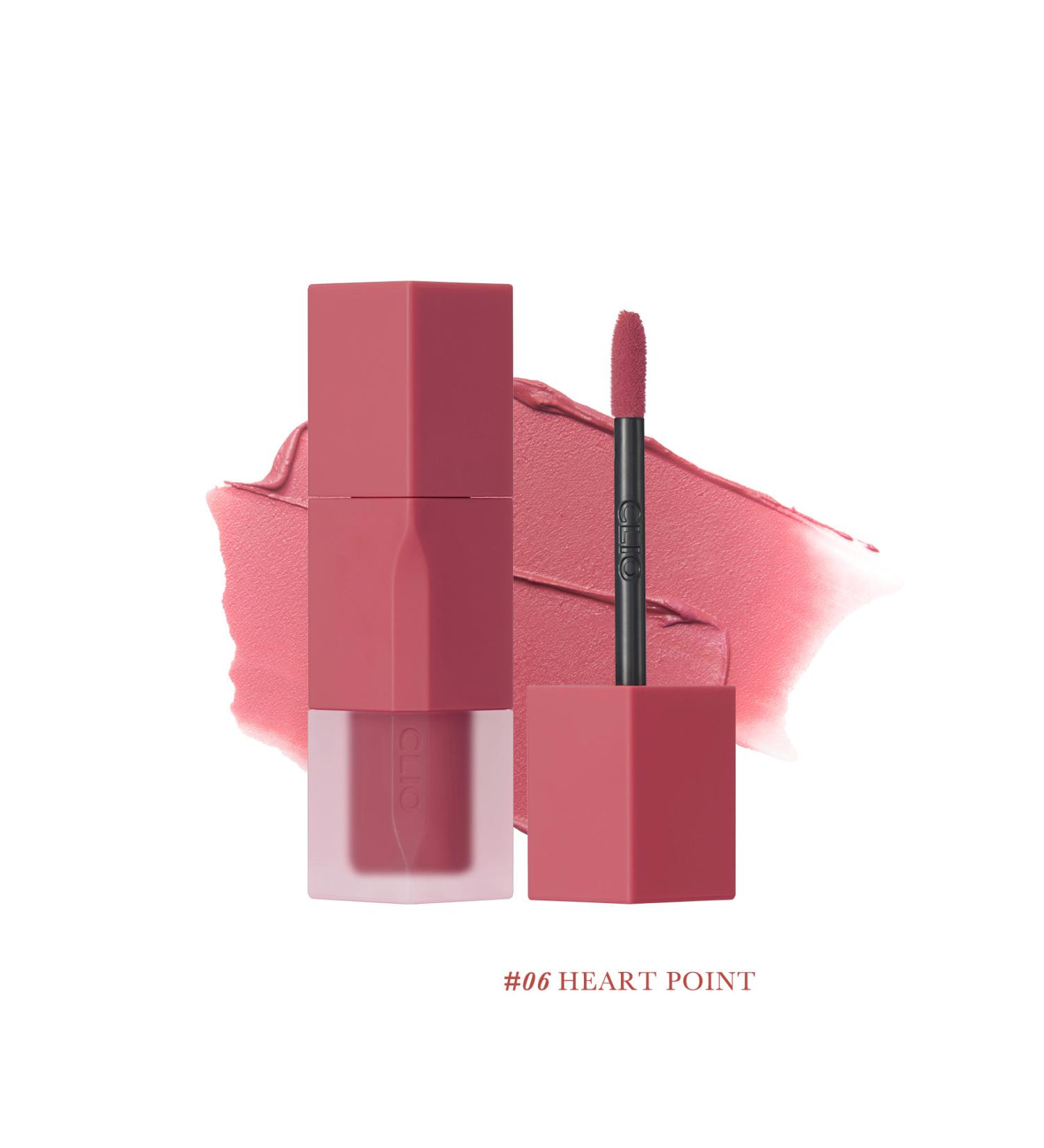 CLIO Smooth and Velvety Textured Natural Looking Tint CLIO Chiffon Blur Tint (06 Heart Point) - Buy Online on GoSupps.com