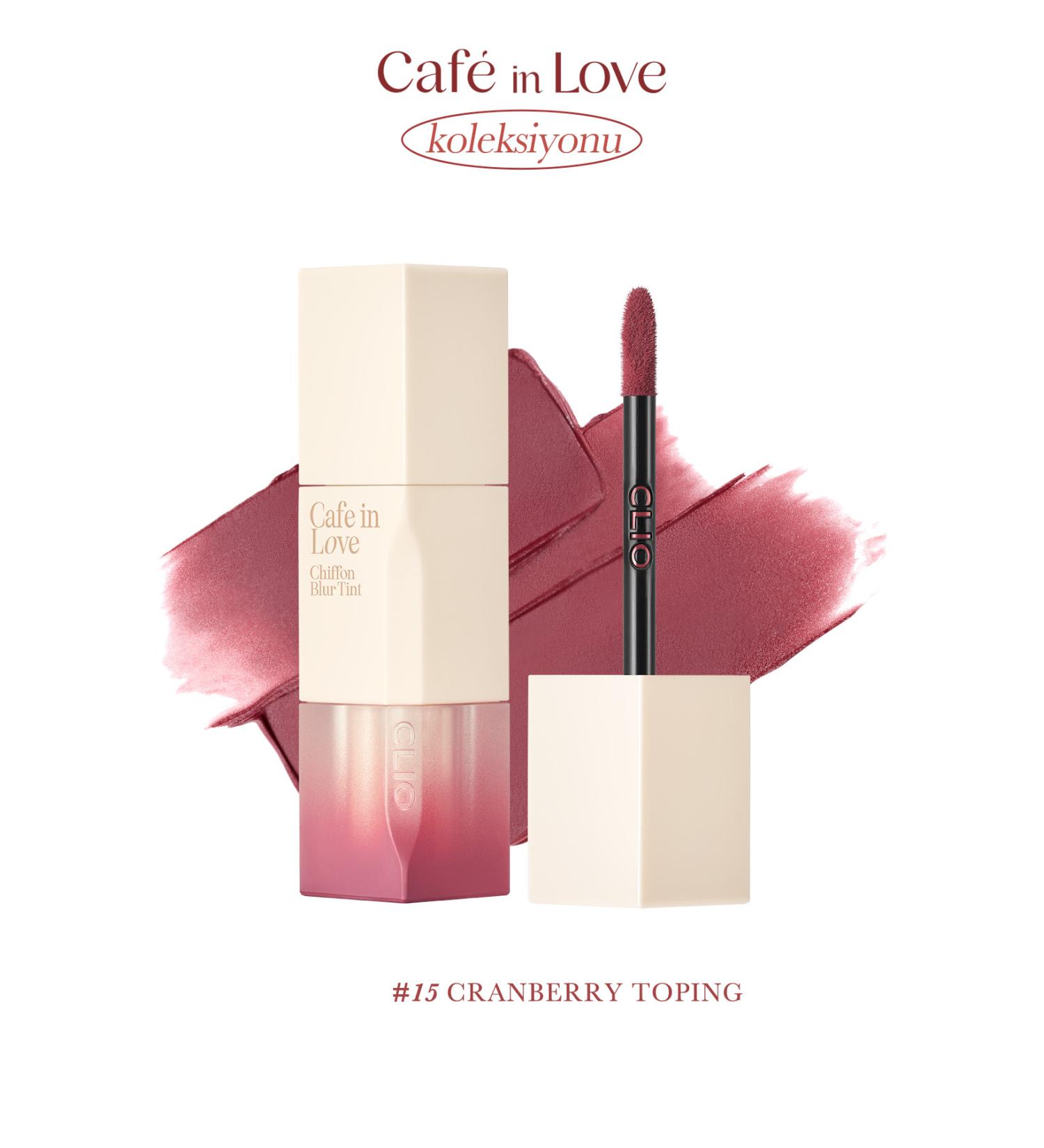 CLIO Smooth and Velvety Textured Natural Looking Tint CLIO Chiffon Blur Tint (15 Cranberry Topping) - Buy Online on GoSupps.com
