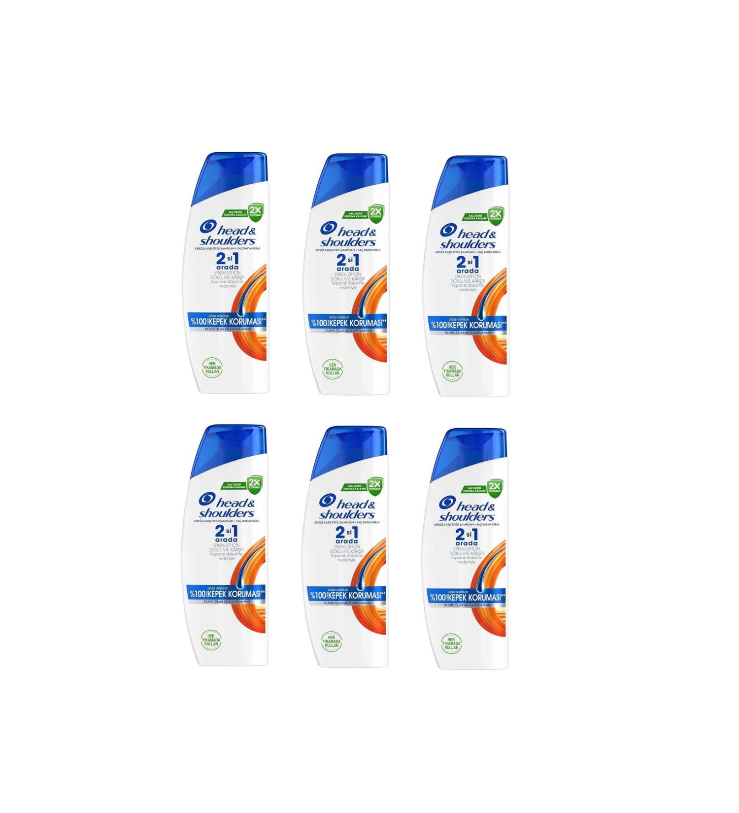 Head And Shoulders Head & Shoulders 330 Ml Shampoo 2-1 For Men X 6 Pieces