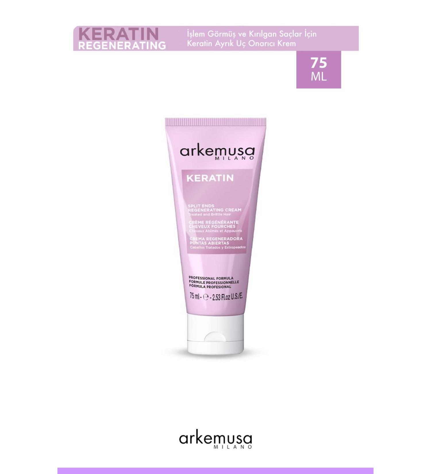 Arkemusa Split Ends Regenerating Cream 75 Ml