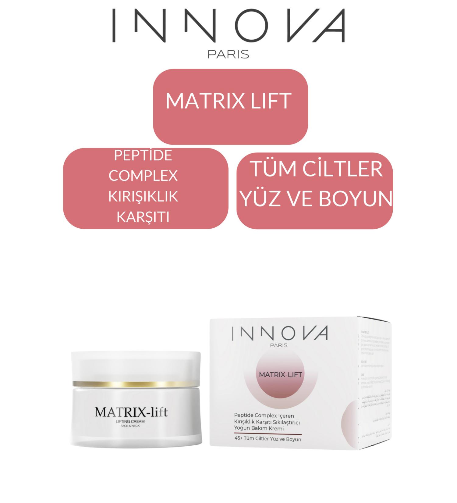 Innova Matrix Lift Anti-Wrinkle Cream 50ml - Buy Online on GoSupps.com