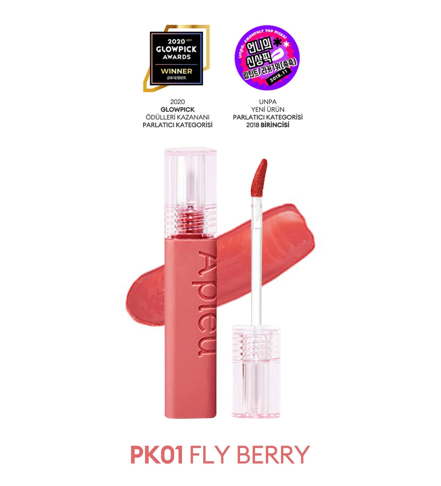 Missha Smooth Look All Day Long Lasting Tint A'pieu Juicy Pang Tint (PK01 FLY BERRY) - Buy Online on GoSupps.com
