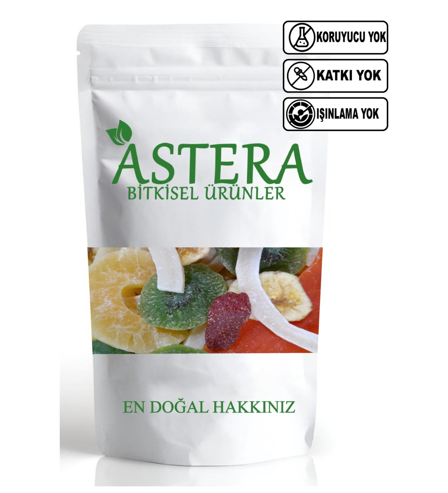 ASTERA 500 Gr Mixed Dried Fruit (Mango - Kiwi - Strawberry - Coconut - Banana - Pineapple) - Buy Online on GoSupps.com