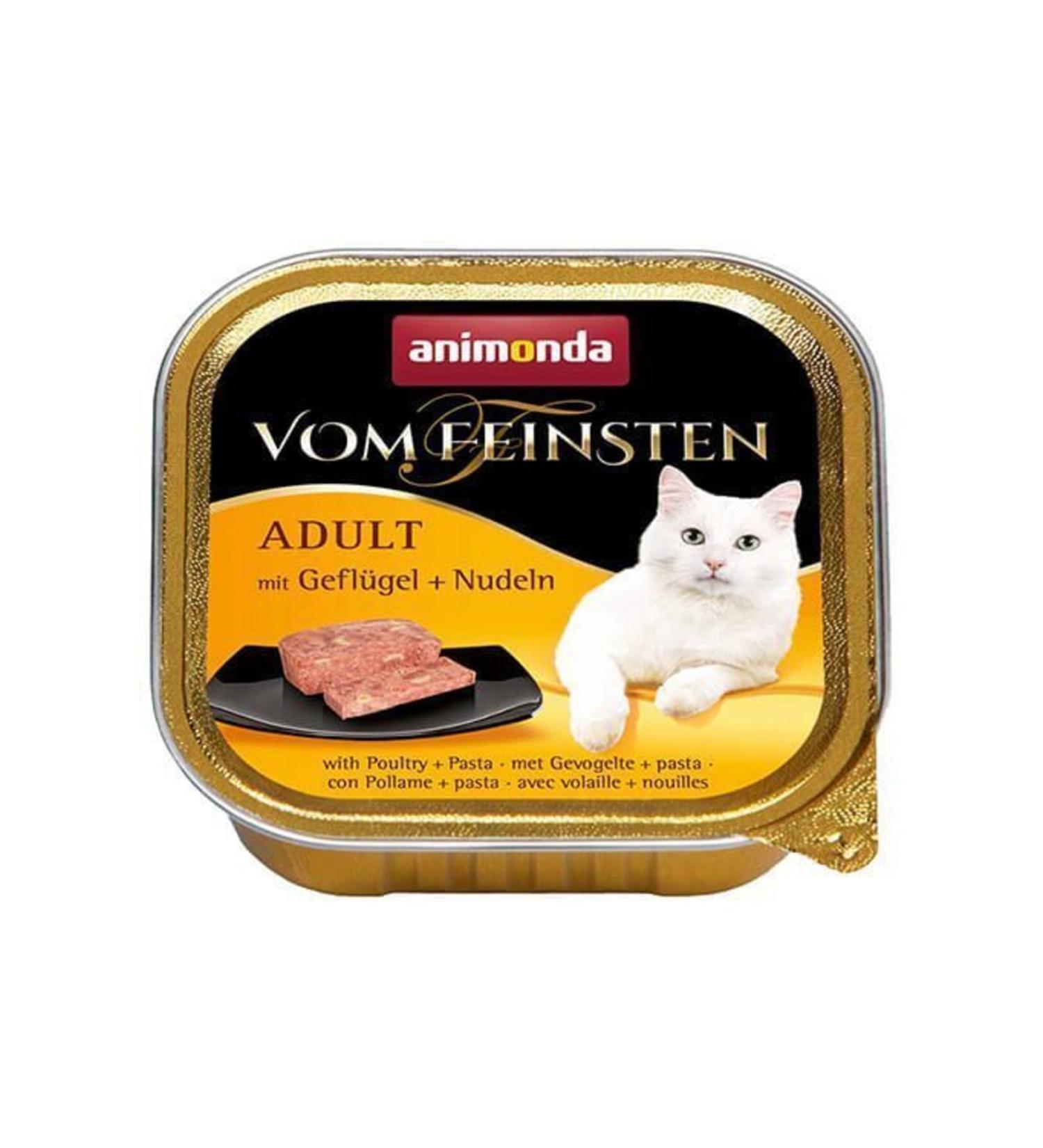 Astra Market Animonda Poultry & Pasta Adult Cat Canned Food 100 Gr - Lisinya