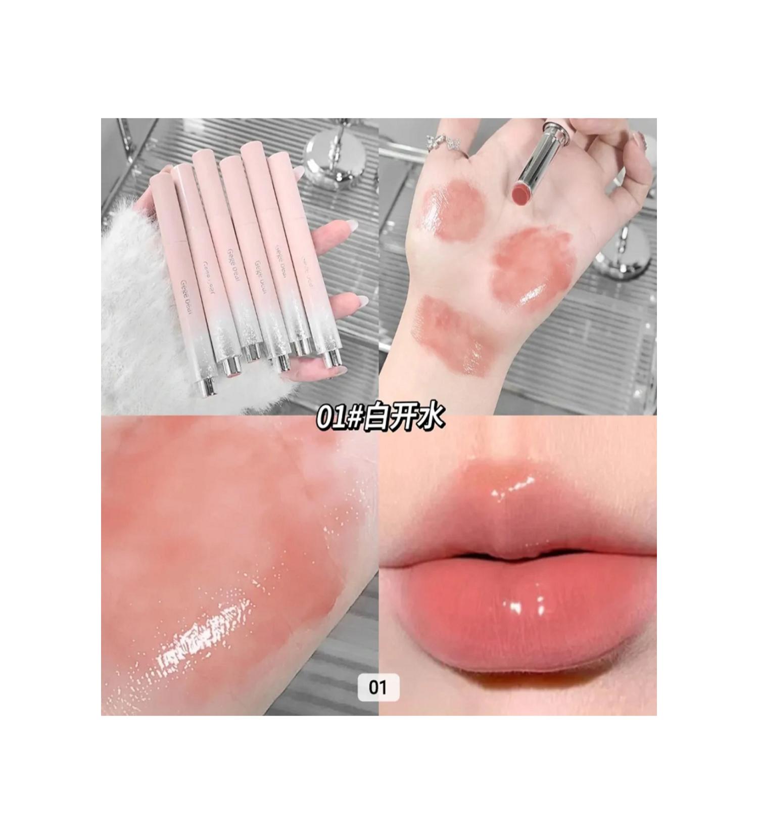 Cosmetics Korean Style Gege Bear Moisturizing Effect Lip Gloss - Buy Online on GoSupps.com