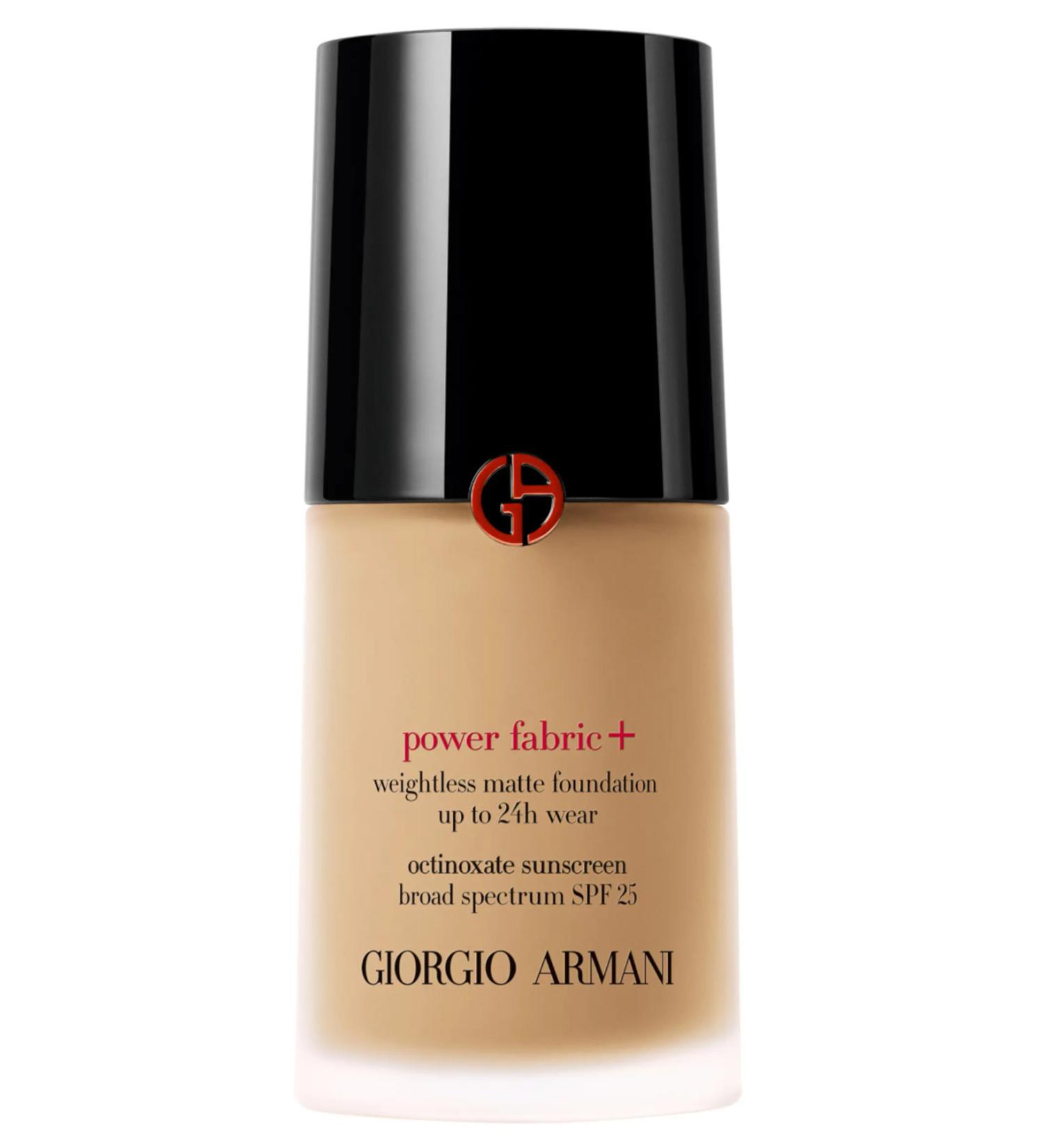 Giorgio Armani Matte Foundation with a Thin Light Texture that Does Not Make Weight on the Skin-4.5 Passi.4353