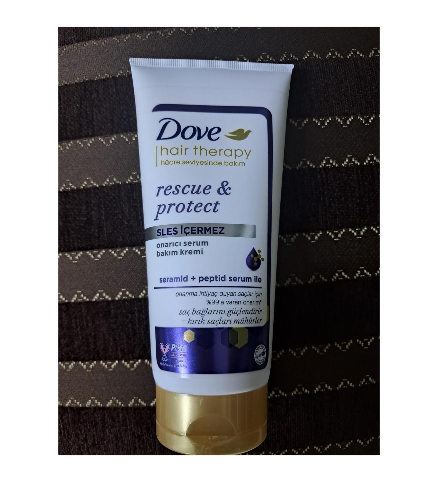 Dove Hair Therapy Repair Serum Hair Care Conditioner Rescue & Protect 170 ml