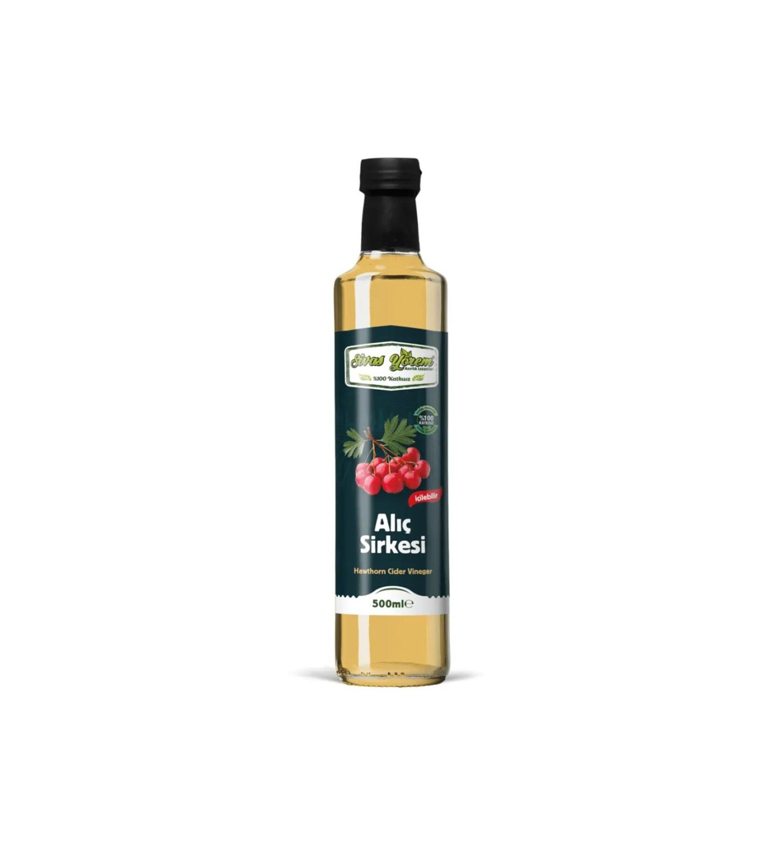 Sivas Region Centennial Flavors Hawthorn Vinegar Additive-Free Natural - 500ml
