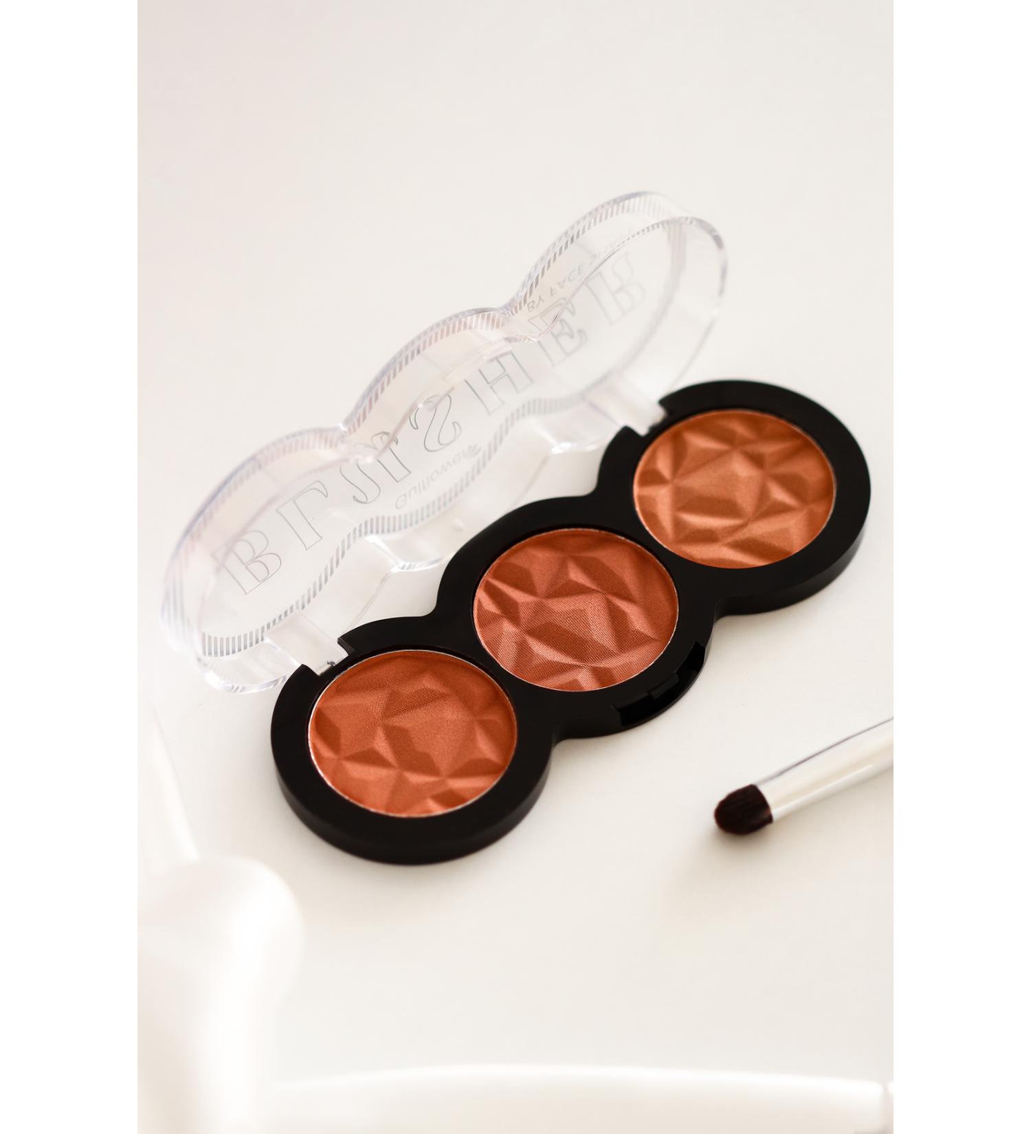 GulFlower 3-Piece Blush Palette
