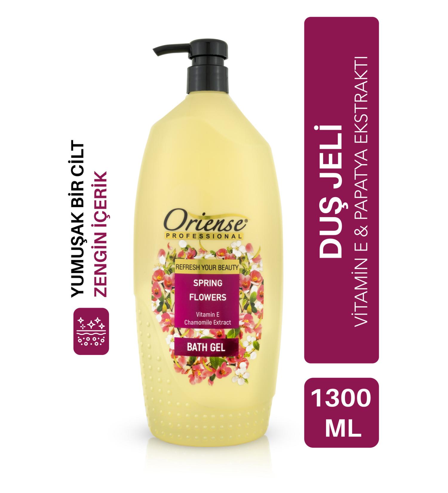 ORIENSE Oriense 1300ml Shower Gel Spring Flowers - Buy Online on GoSupps.com