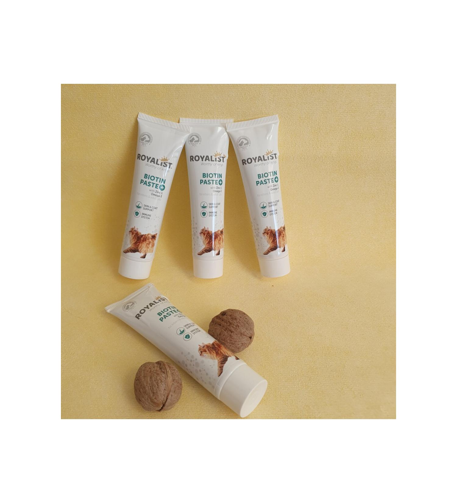 KORKMAZ PACKAGING Malt Zinc and Omegaa 3 Paste for Kittens and Big Cats (For 2 Pieces 1 Piece Free) - Buy Online on GoSupps.com