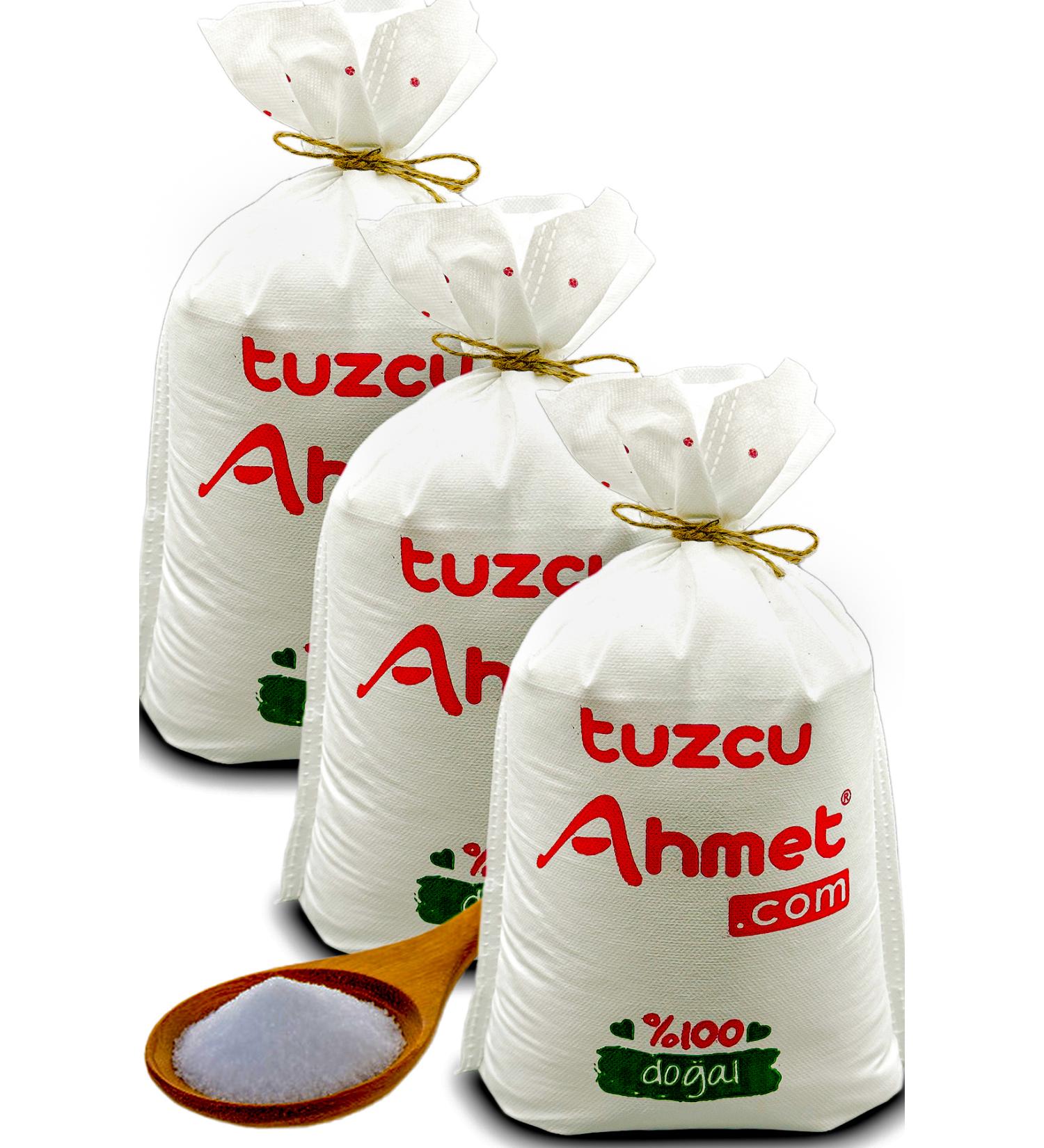  ank r Tuzcusu 3 Pieces 5 Kg 1st Quality Stone Milled Rock Salt - Buy Online on GoSupps.com