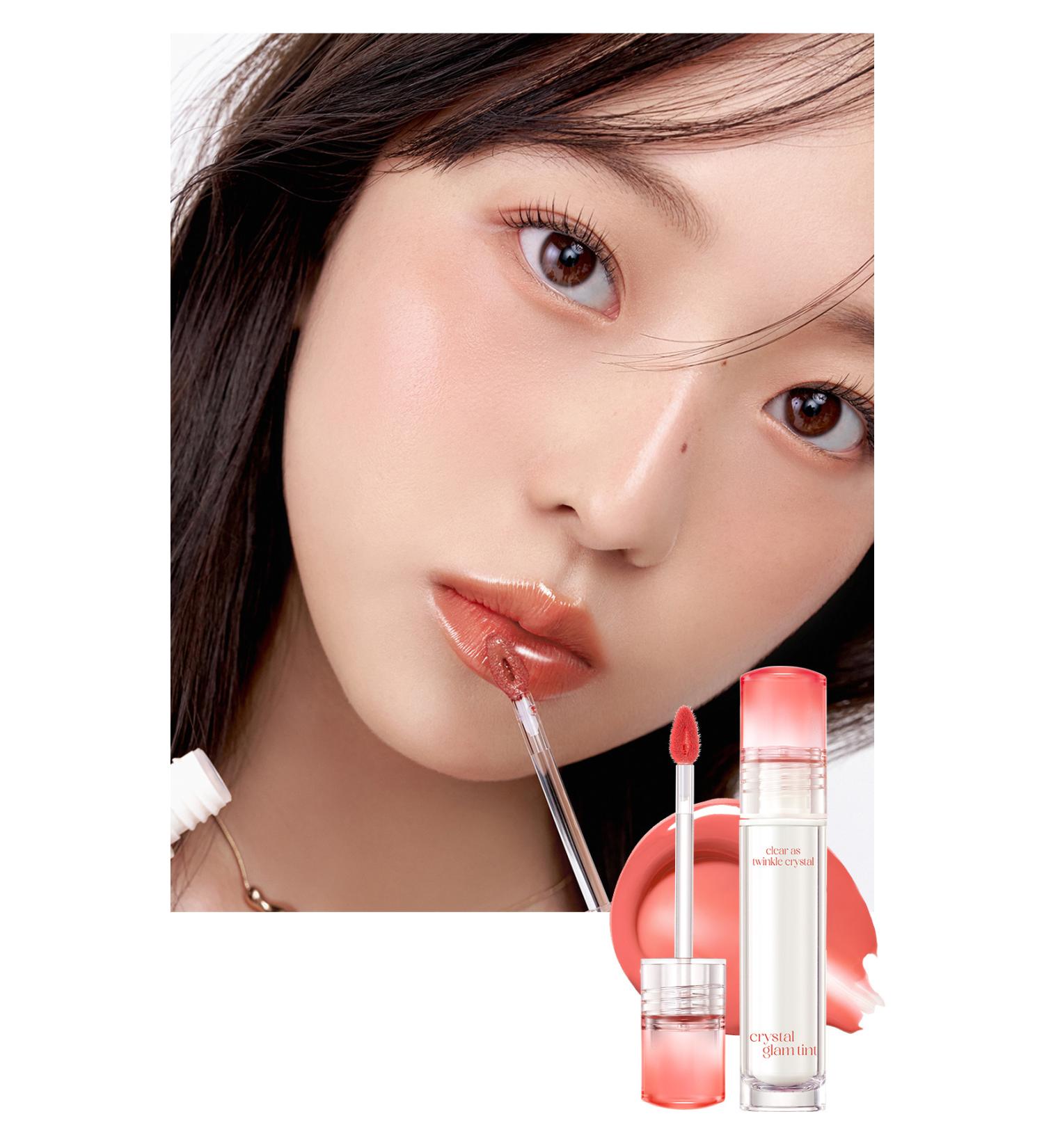 CLIO Non-sticky Intense Shimmer Tint Clio Crystal Glam Tint (09 Bare Peach) - Buy Online on GoSupps.com