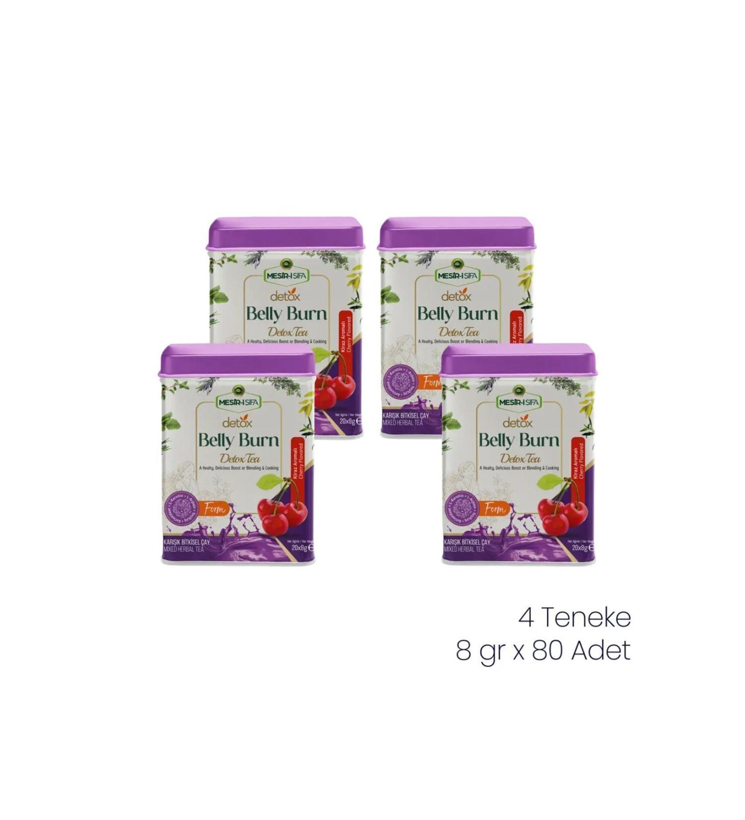 Mesiri ifa Belly Burn Detox Tea 8gr 20-pack of 4 Detox Tea - Buy Online on GoSupps.com