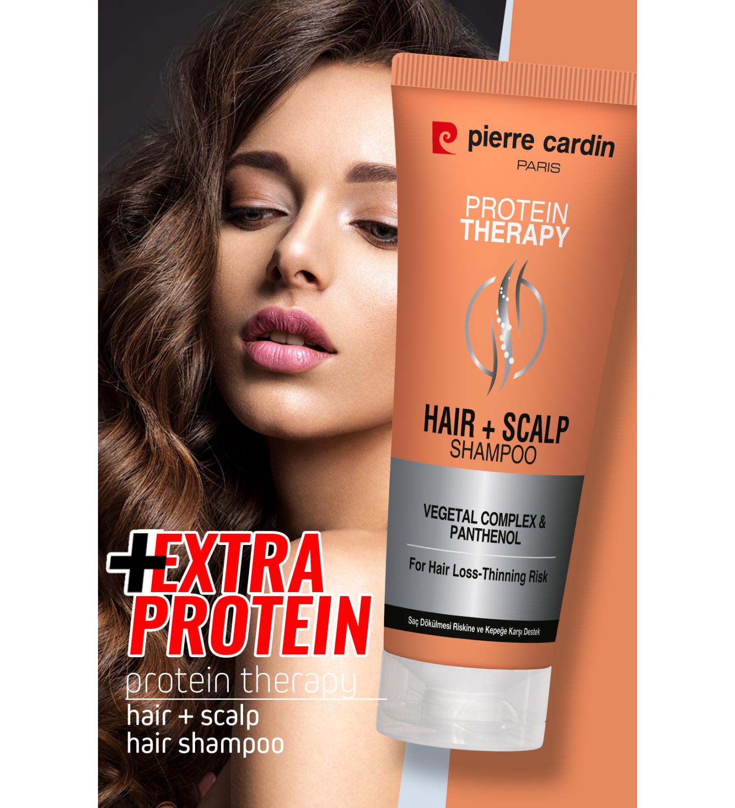 Pierre Cardin Protein Therapy Anti-Hair Loss Shampoo - Buy Online on GoSupps.com