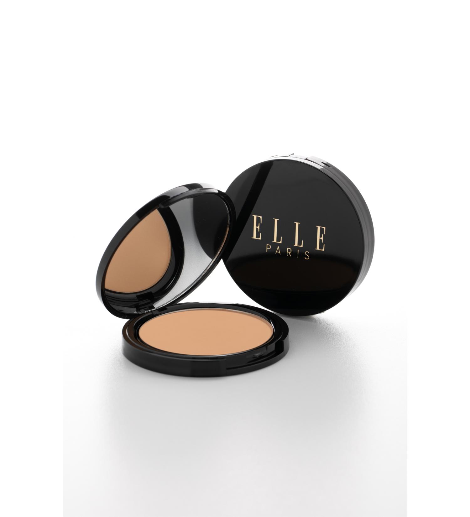 Elle Microfine Pressed Powder mineral Powder -porcelain Finish 12g -honey-716 - Buy Online on GoSupps.com