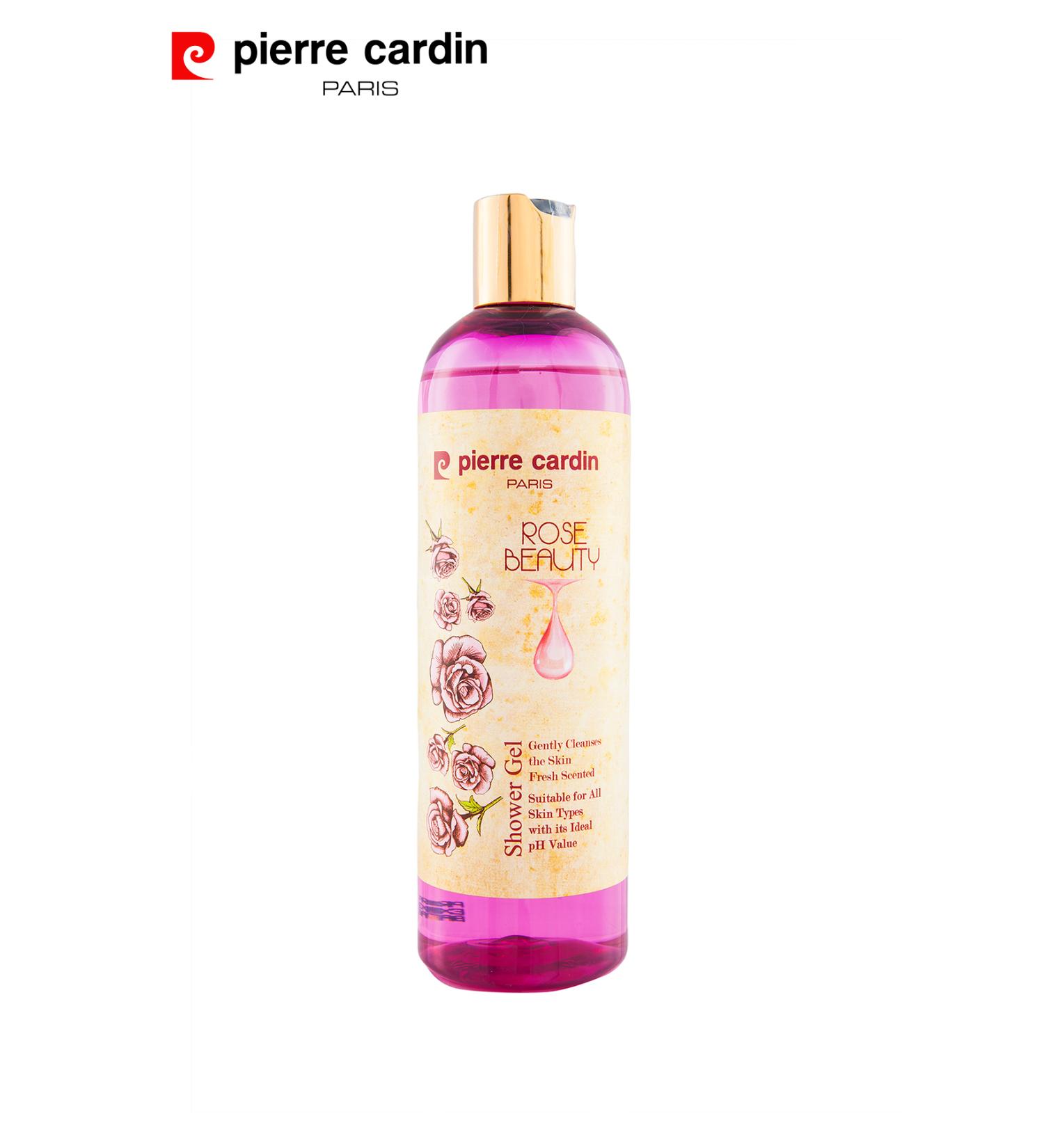 Pierre Cardin Rose Extract Vitamin E Ph Balanced Revitalizing Shower Gel - 400 ml - Buy Online on GoSupps.com
