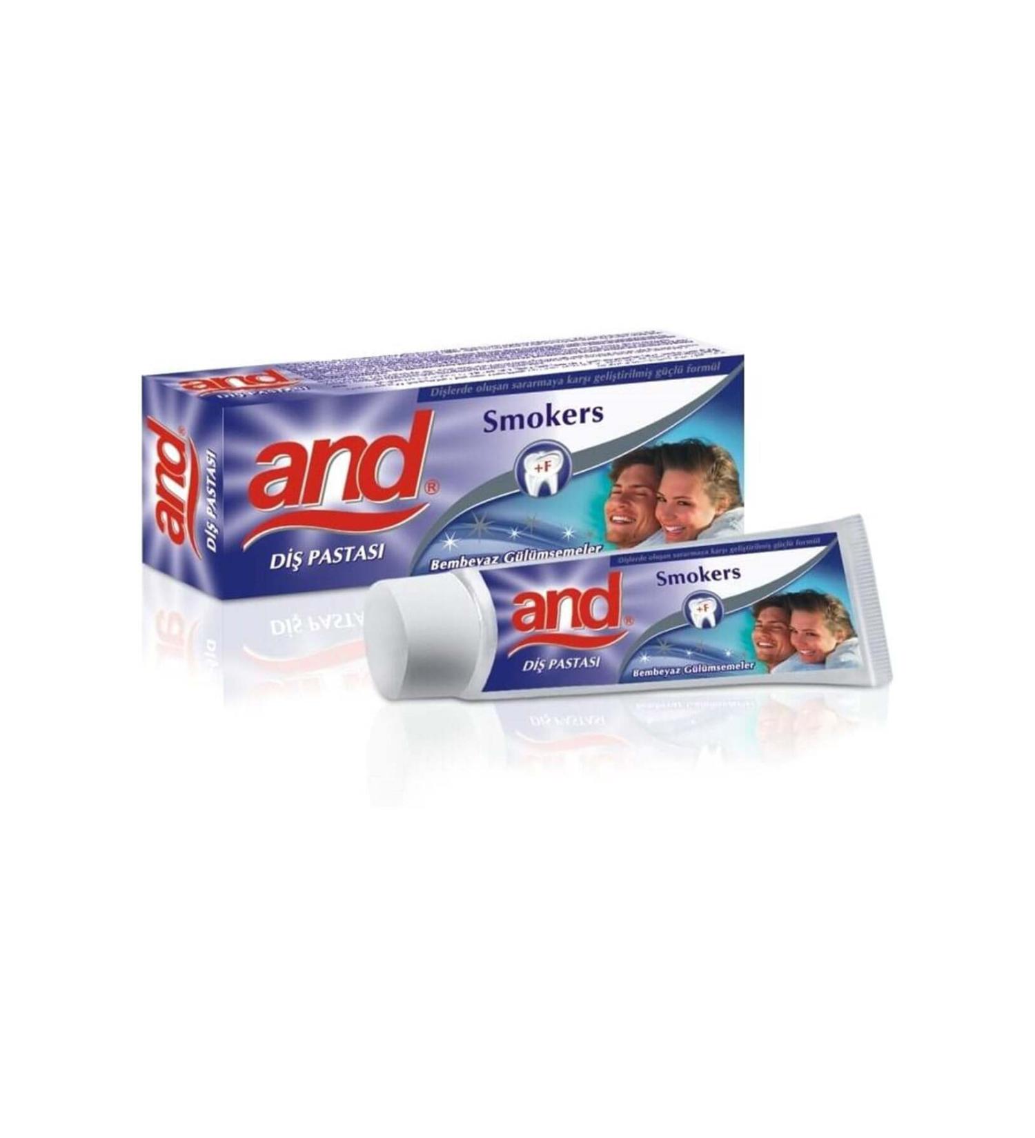 AND Toothpaste Smokers 90 gr