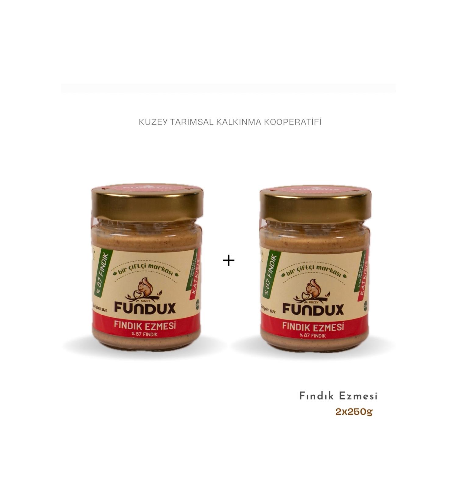 FUNDUX Hazelnut Spreadable Breakfast Snack (2X250GR)
