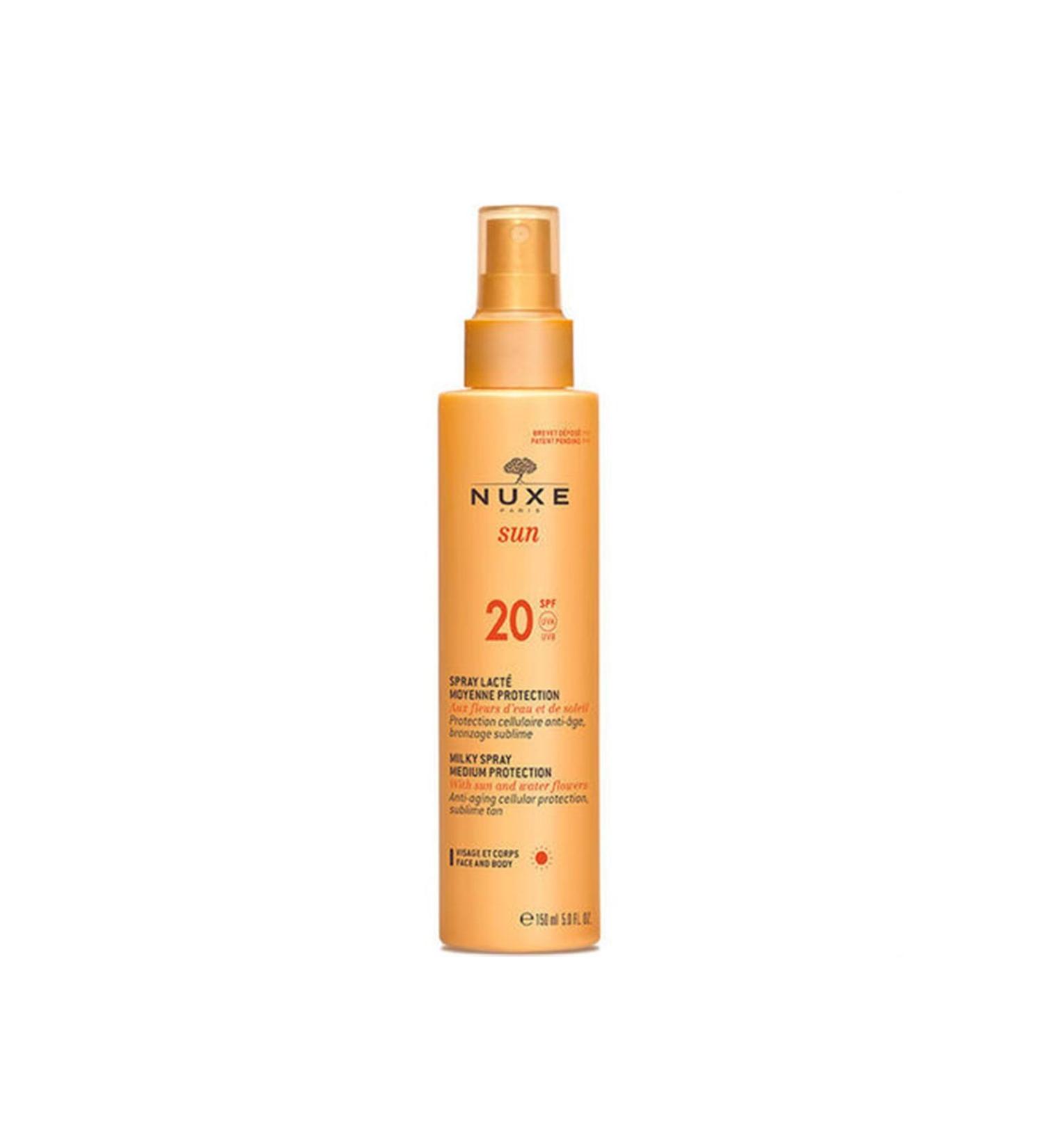 Nuxe Spray Lacte Spf 20 - Sun Protection Face and Body Milk Spf20 150 ml