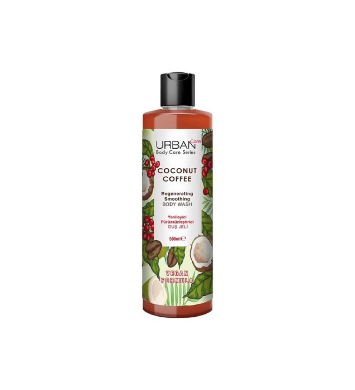 Urban Care Coconut Coffee Refreshing and Smoothing Shower Gel 500 ml