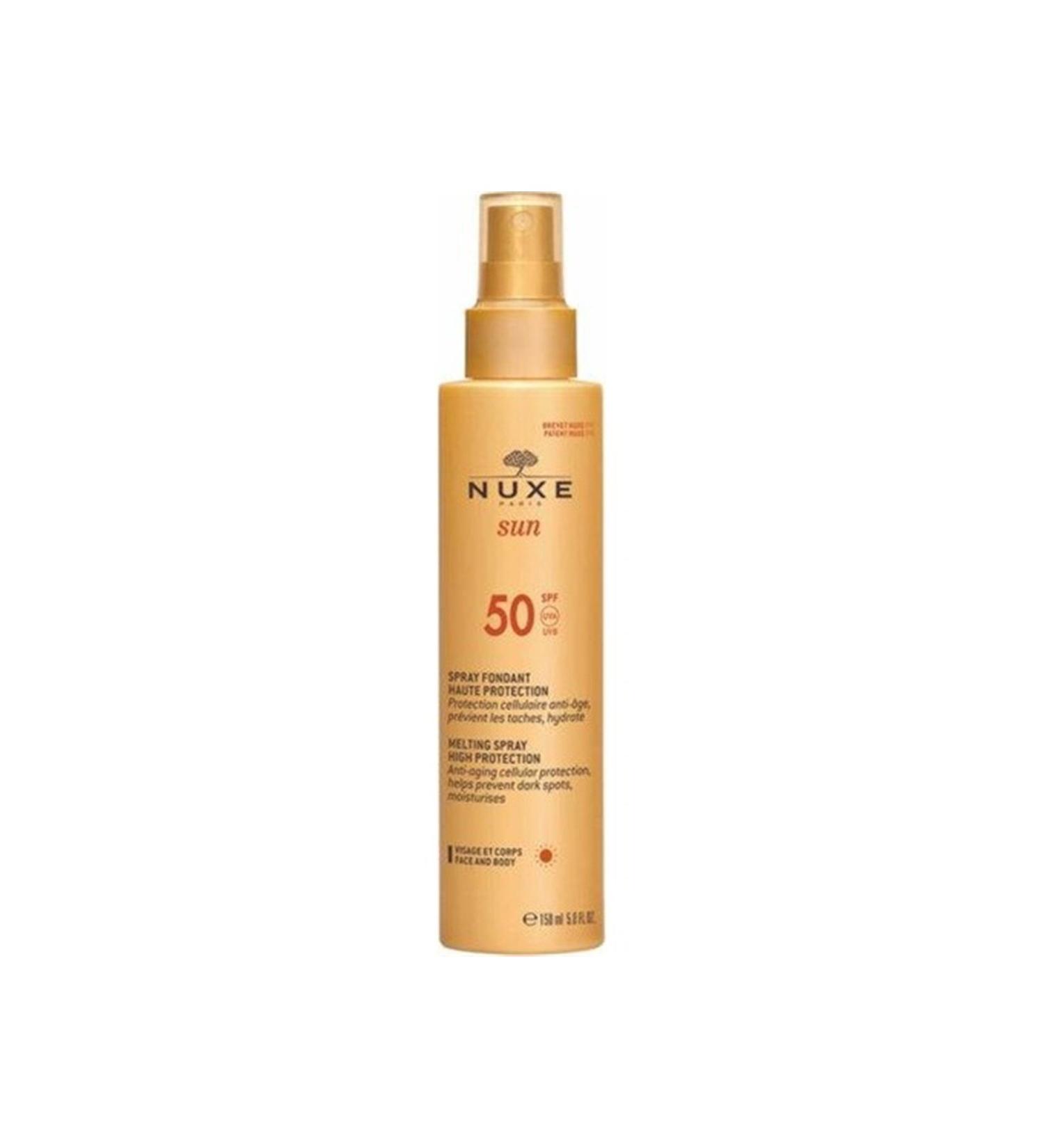 Nuxe Sun Protection Face and Body Milk Spf50 150ml