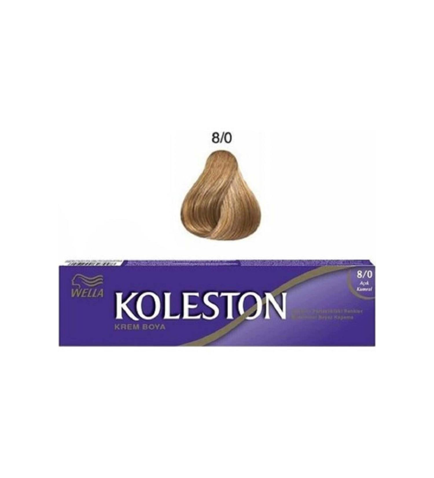 Wella Koleston Tube Dye 8/0 Light Blonde