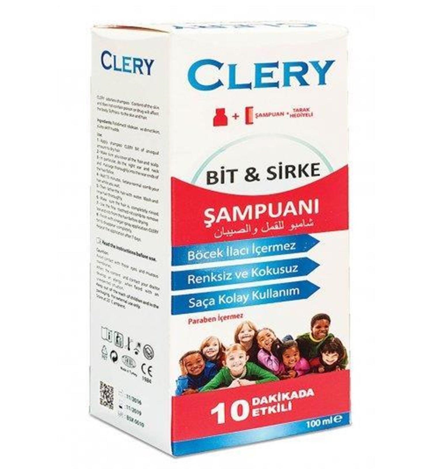 Clery Lice & Vinegar Shampoo 100 ml