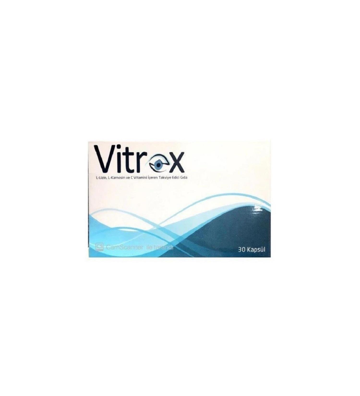 Vitrex Vitamin C Food Supplement 30 Capsules