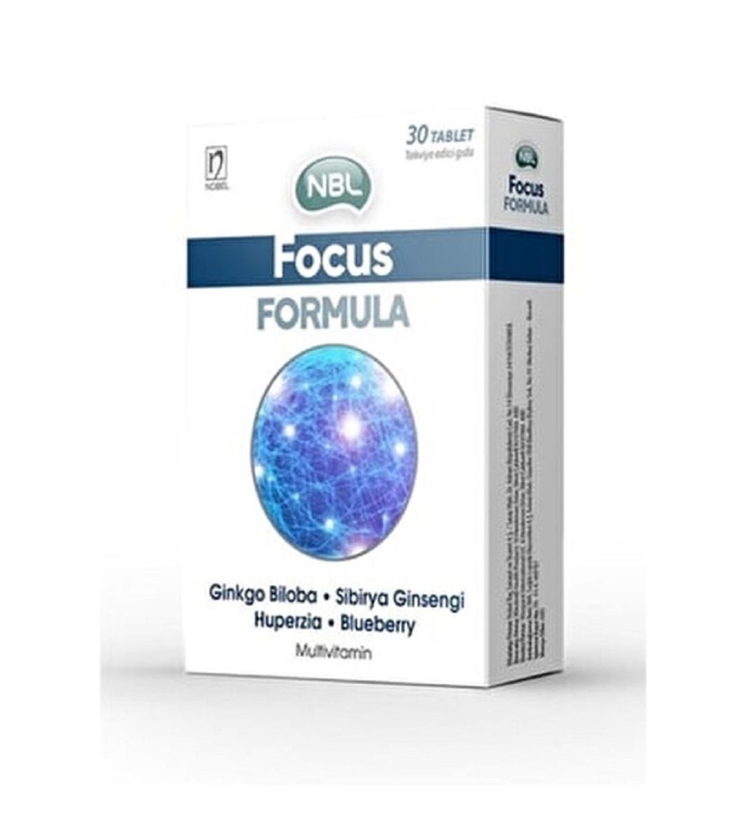 NBL Focus Formula 30 Tablet