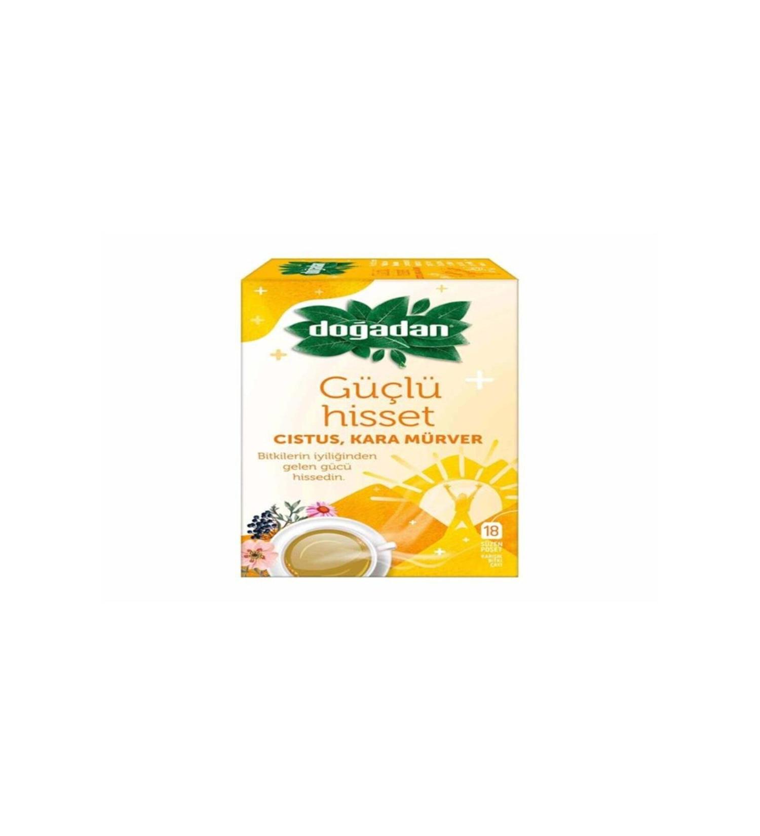 Feel Strong from Nature Cistus Black Elderberry Tea 18pcs