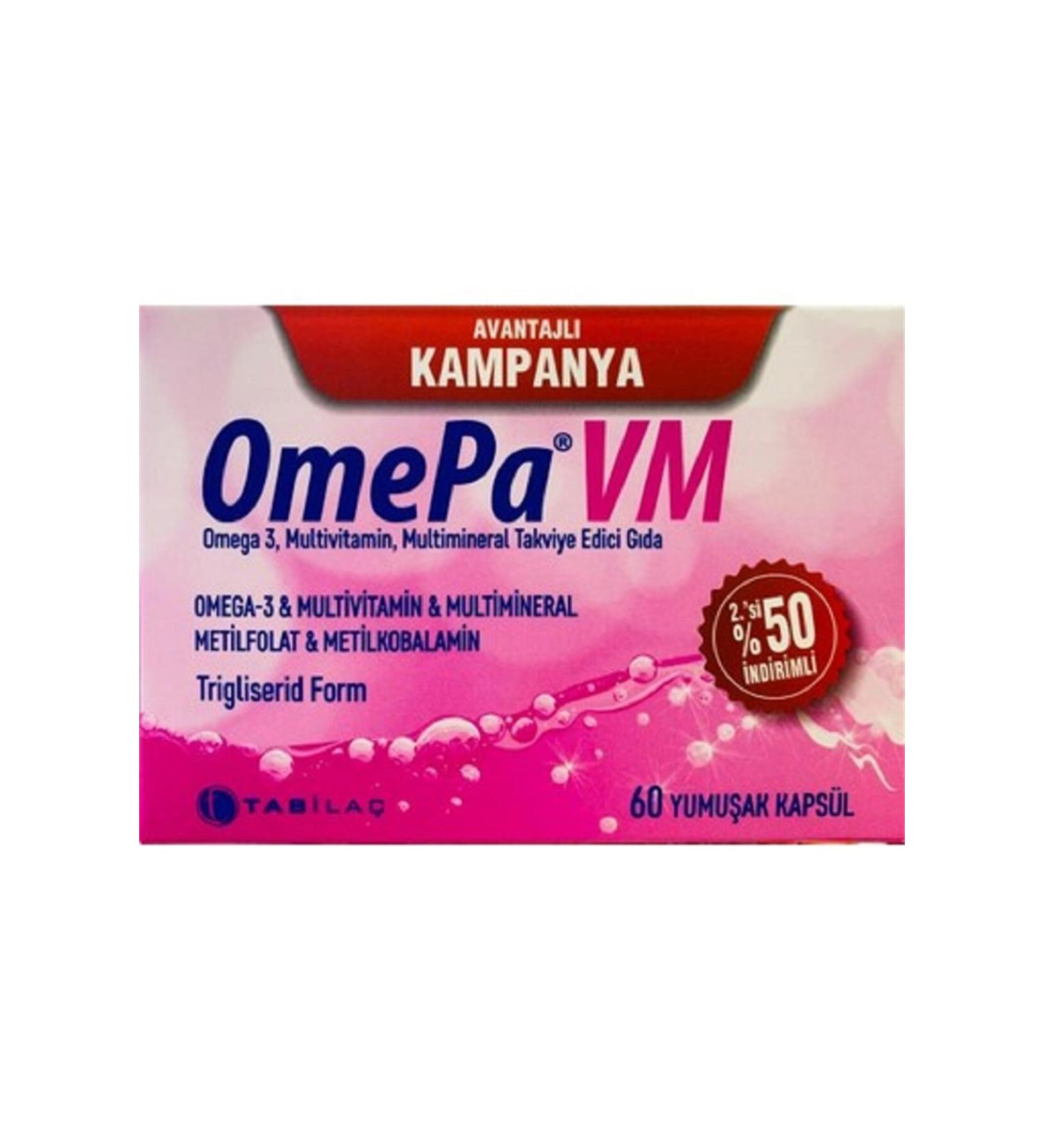 Omepa Vm 60 Capsules
