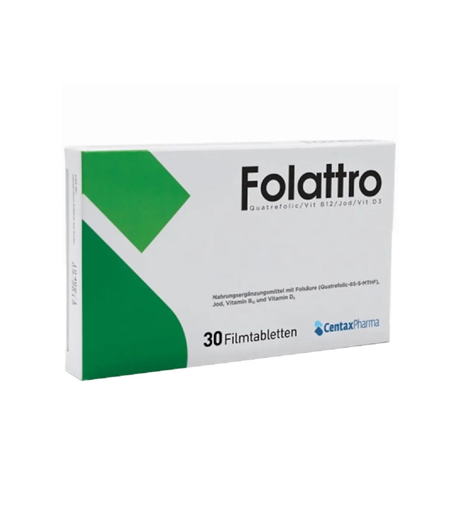Folattro Folic Acid 30 Tablets