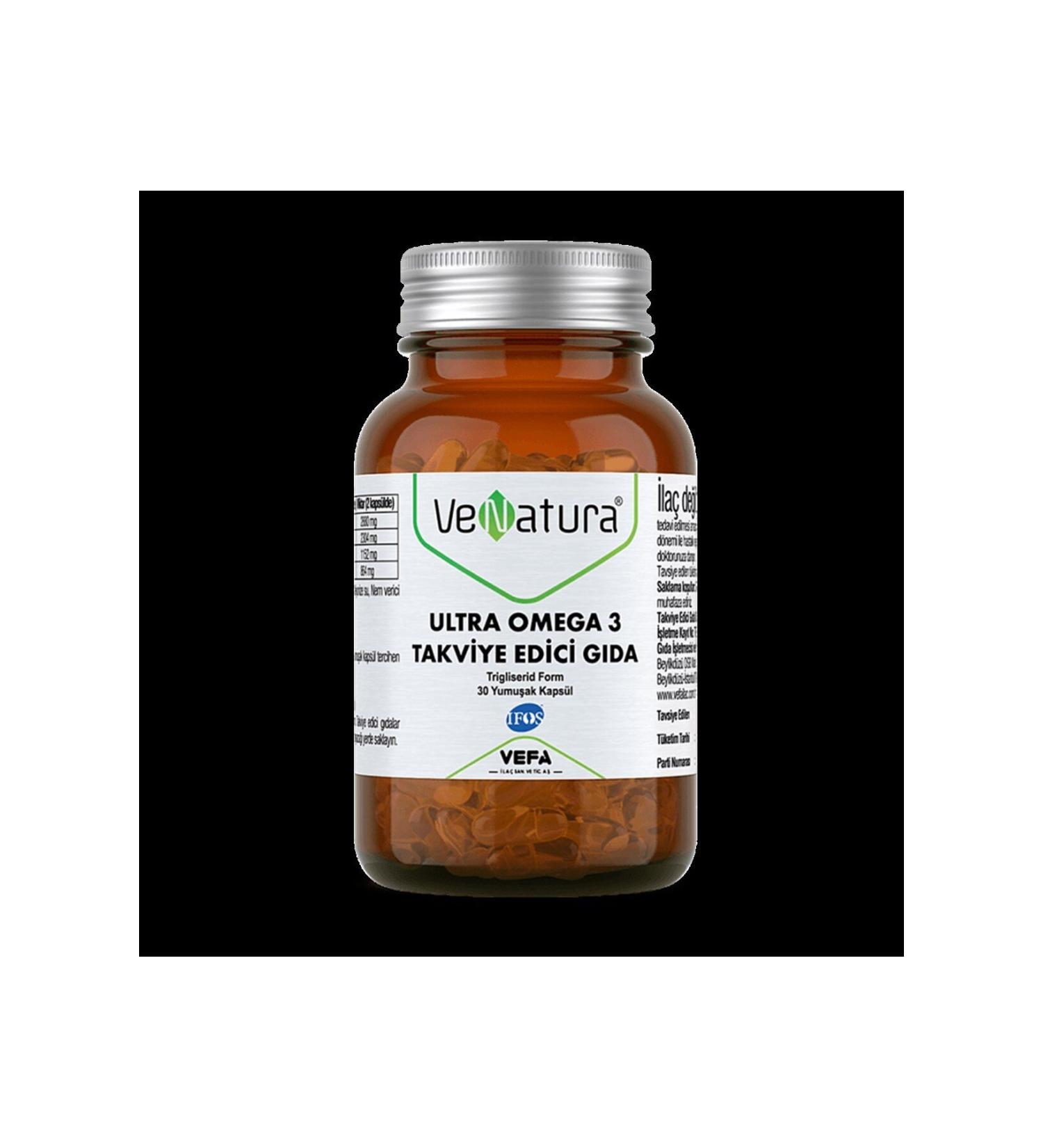 Venatura Ultra Omega 3 30 Capsules