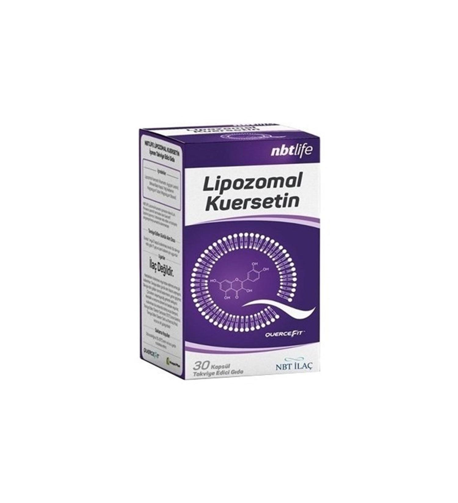 NBT Life Liposomal Quercetin 30 Capsules