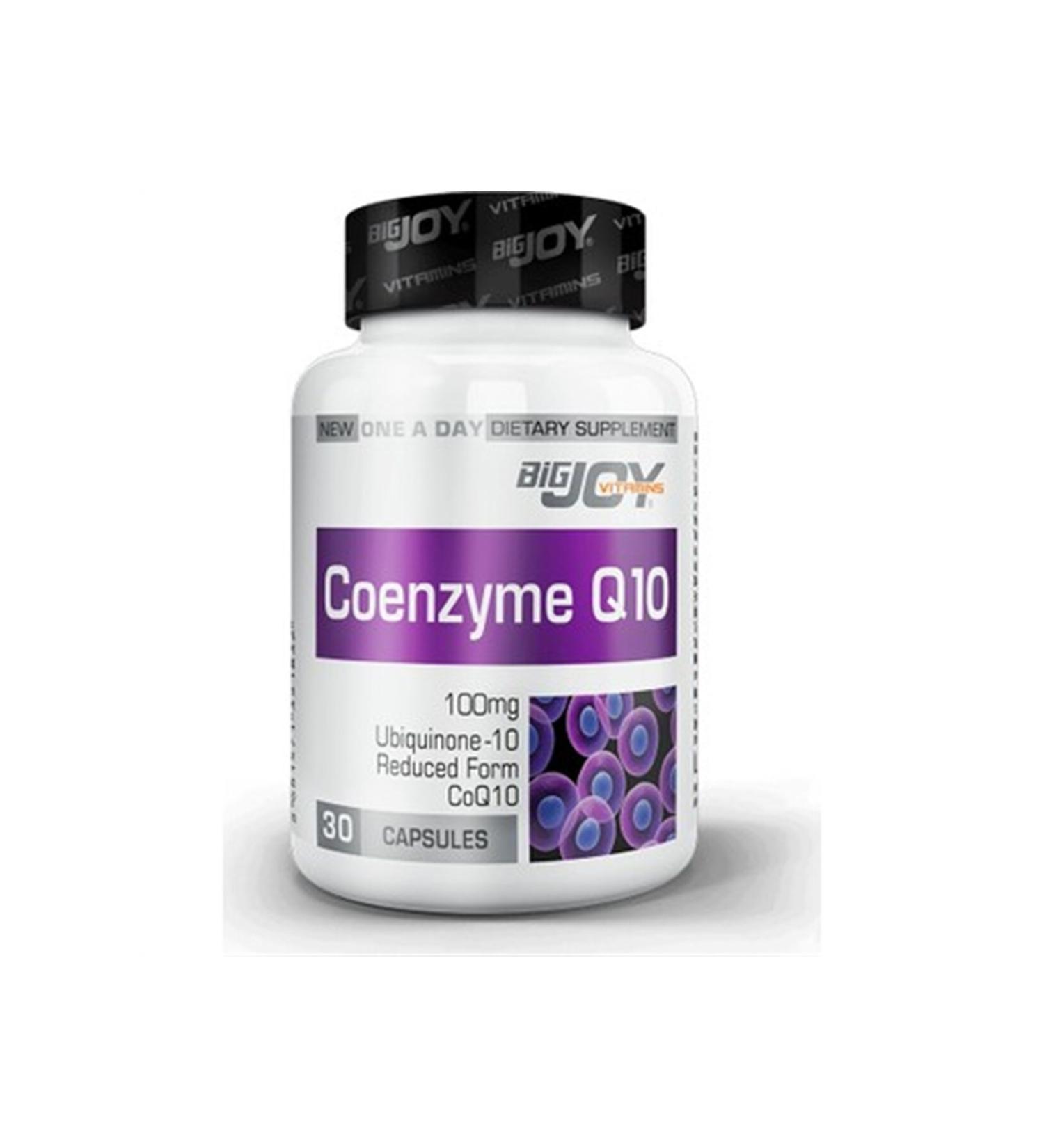 BIG Water Vitamin Coq10 100 Mg 30 Capsules