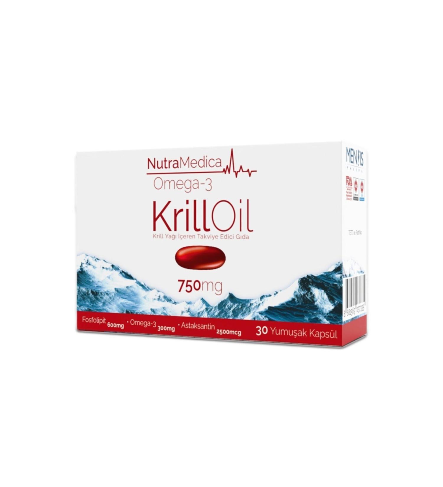 Nutra Medica Nutramedica Krill Oil 750 Mg 30 Capsules