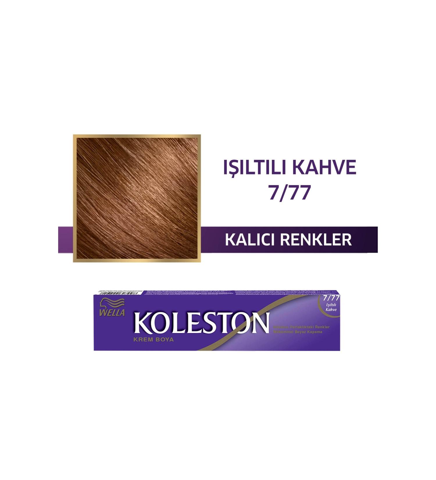 Wella Koleston Single Tube Paint 7/77 Sparkling Brown - Buy Online on GoSupps.com