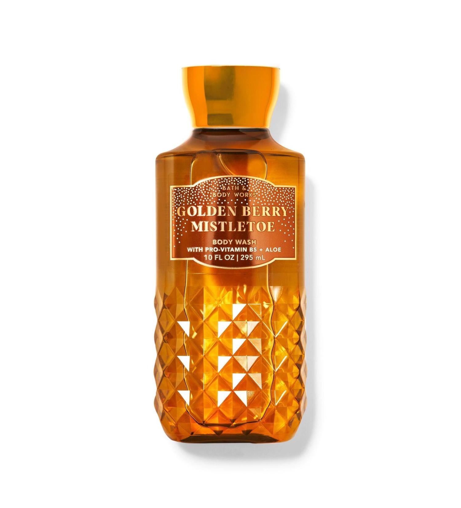 Bath & Body Works Golden Berry Mistletoe Du Jeli 295 ml