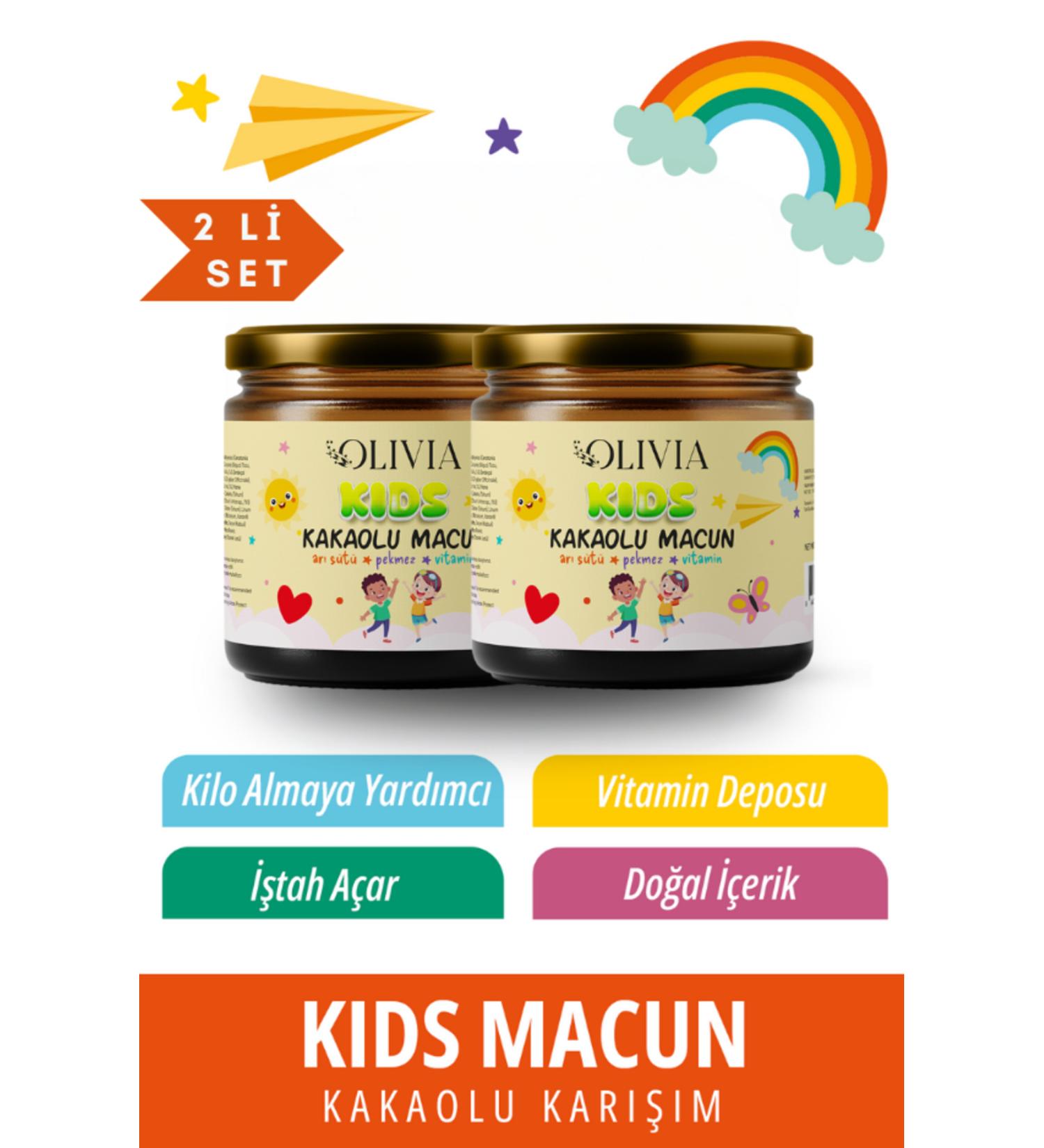 Olivia Wilson Kids Special Cocoa Royal Jelly Vitamin Paste for Children SET OF 2 - Buy Online on GoSupps.com