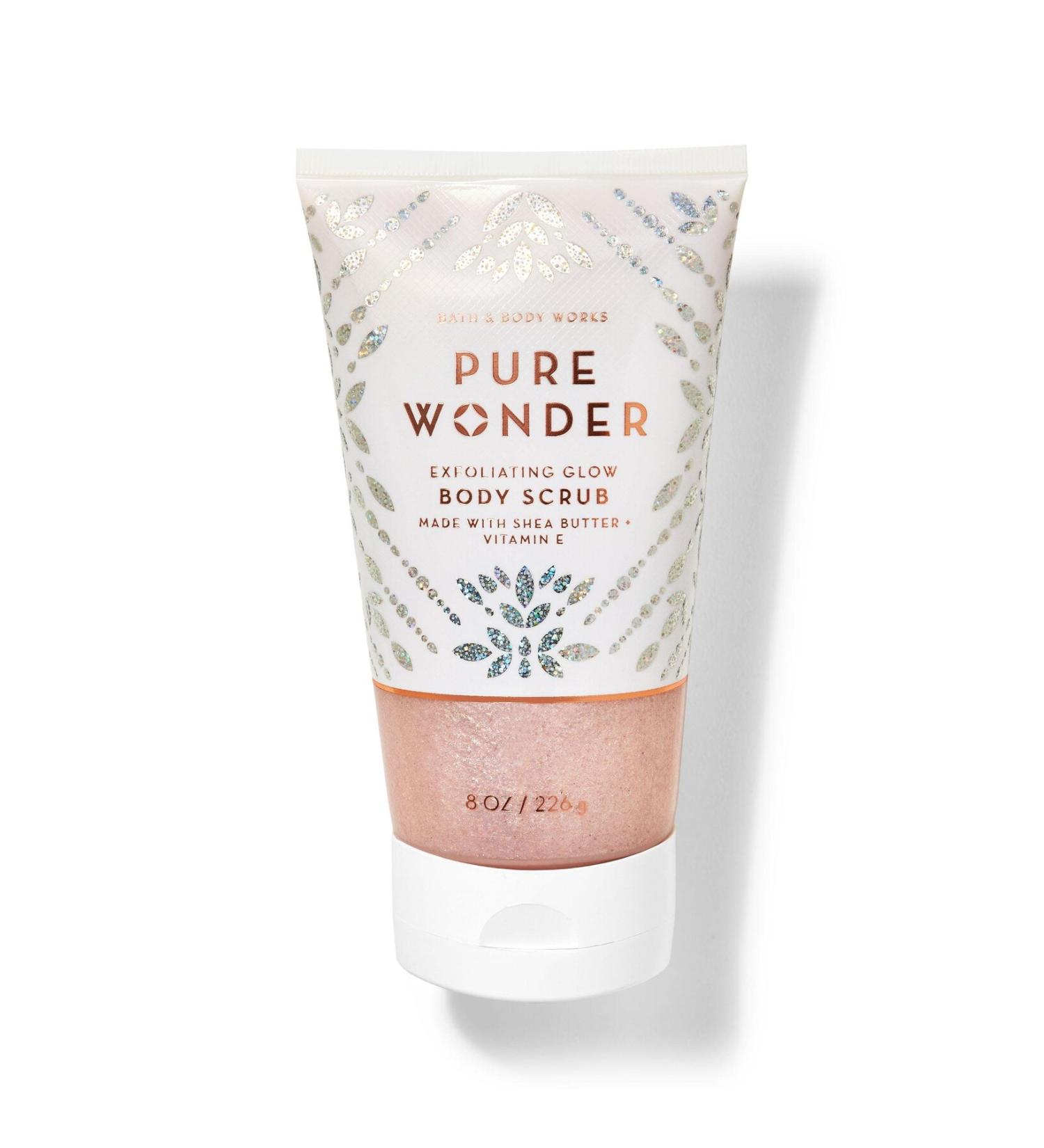 Bath & Body Works Pure Wonder eker Taneli V cut Peelingi 226 G