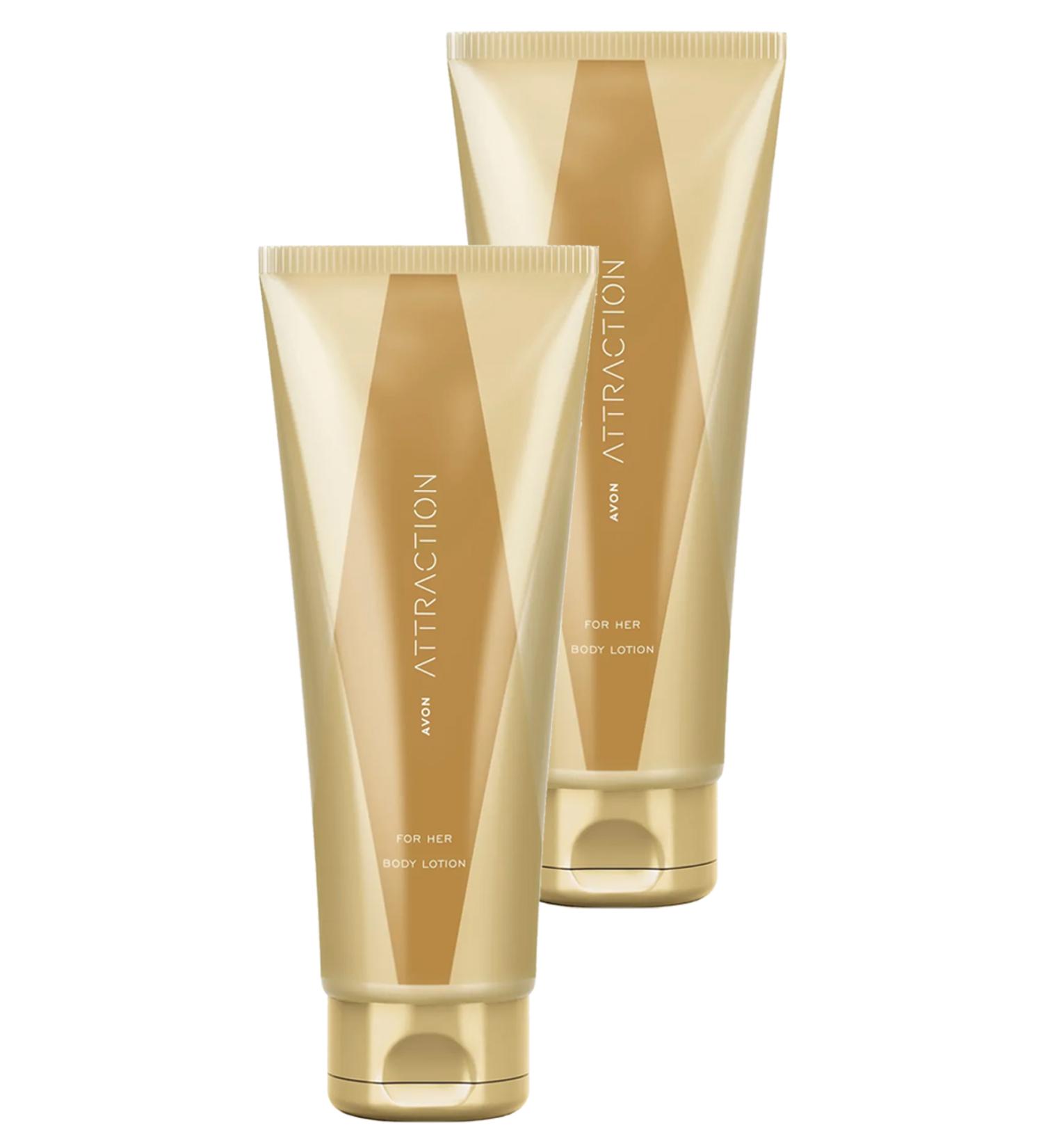 Avon Attraction Women Body Lotion 125 Ml. Set of Two