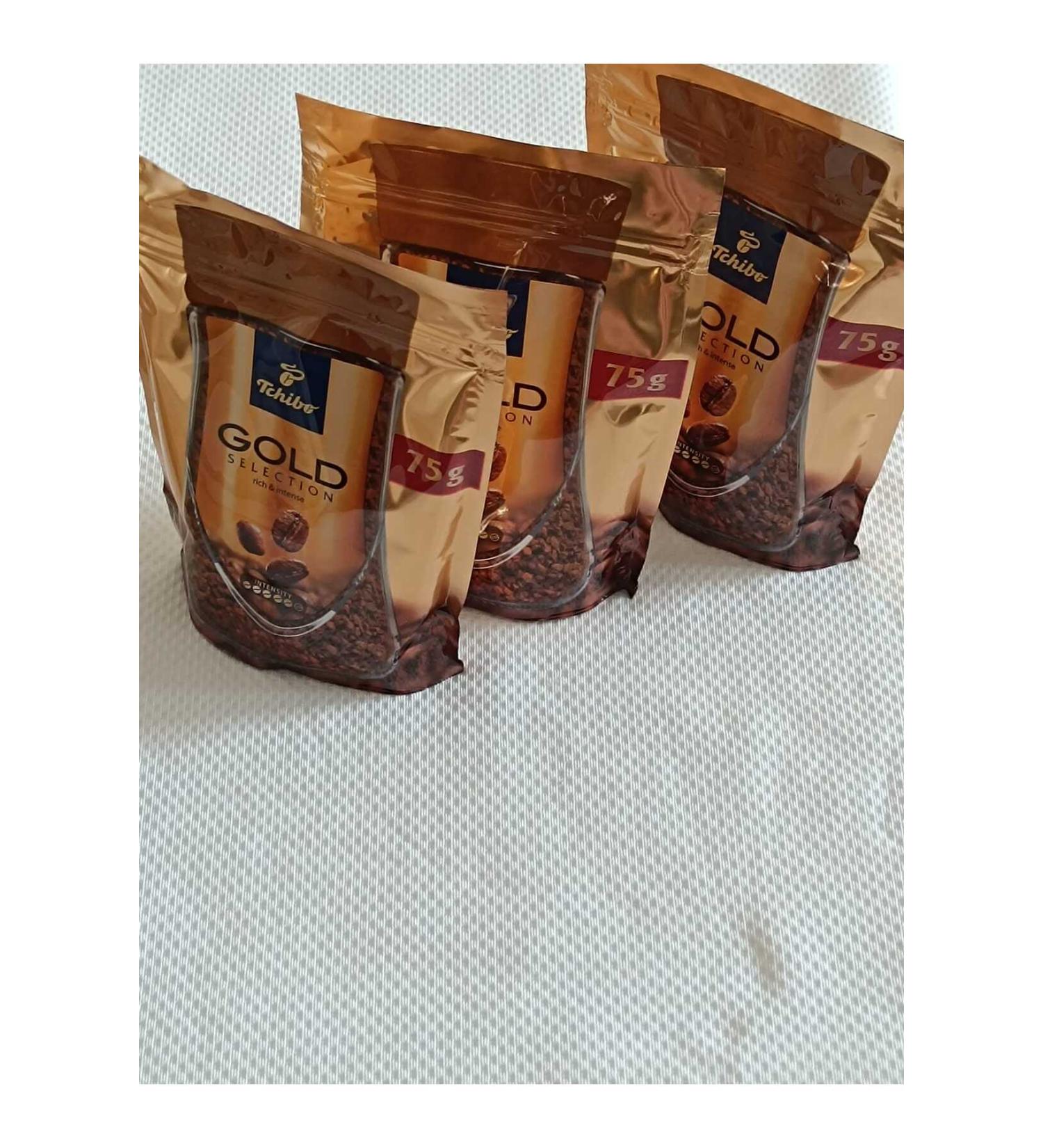 Tchibo TCH BO GOLD SELECTION 75 GRAM X 3 (TOTAL 3 PACKAGES)