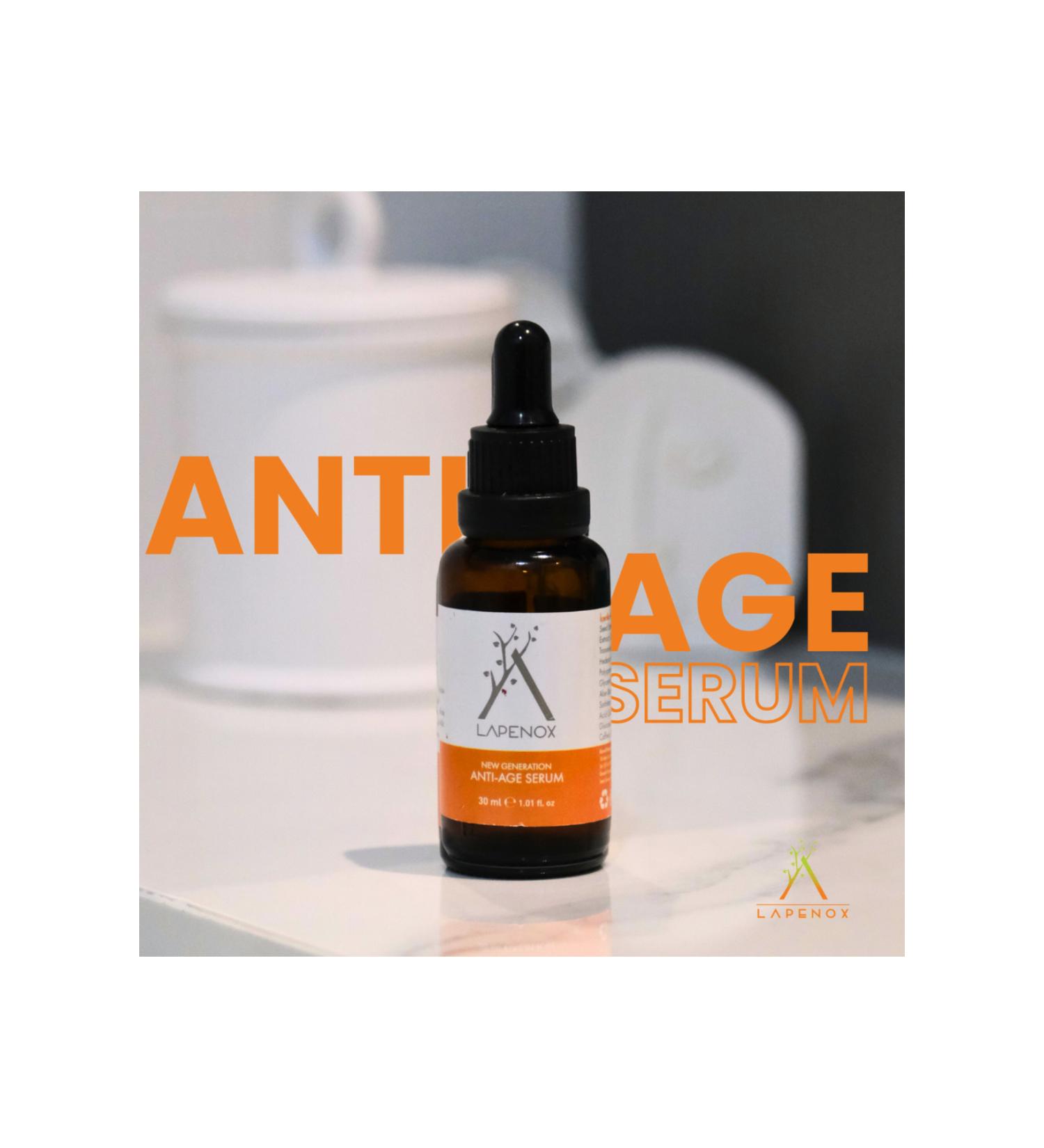 LAPENOX Anti-Wrinkle and Anti-Aging Brightening Anti Age Serum - Buy Online on GoSupps.com