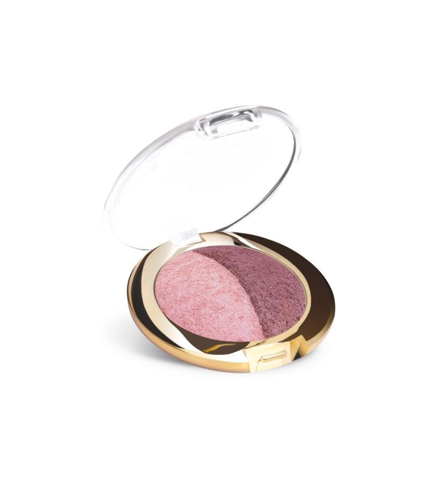 Golden Rose Terracotta Eyeshadow Duo Two Color Glitter Eyeshadow No:302