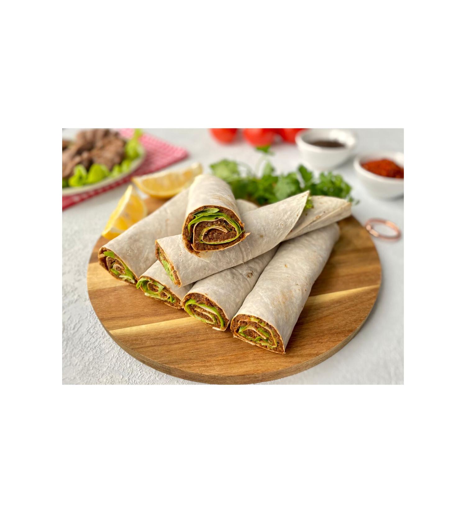 Has raw meatball world Has Raw Meatball Lavash 50 Pieces